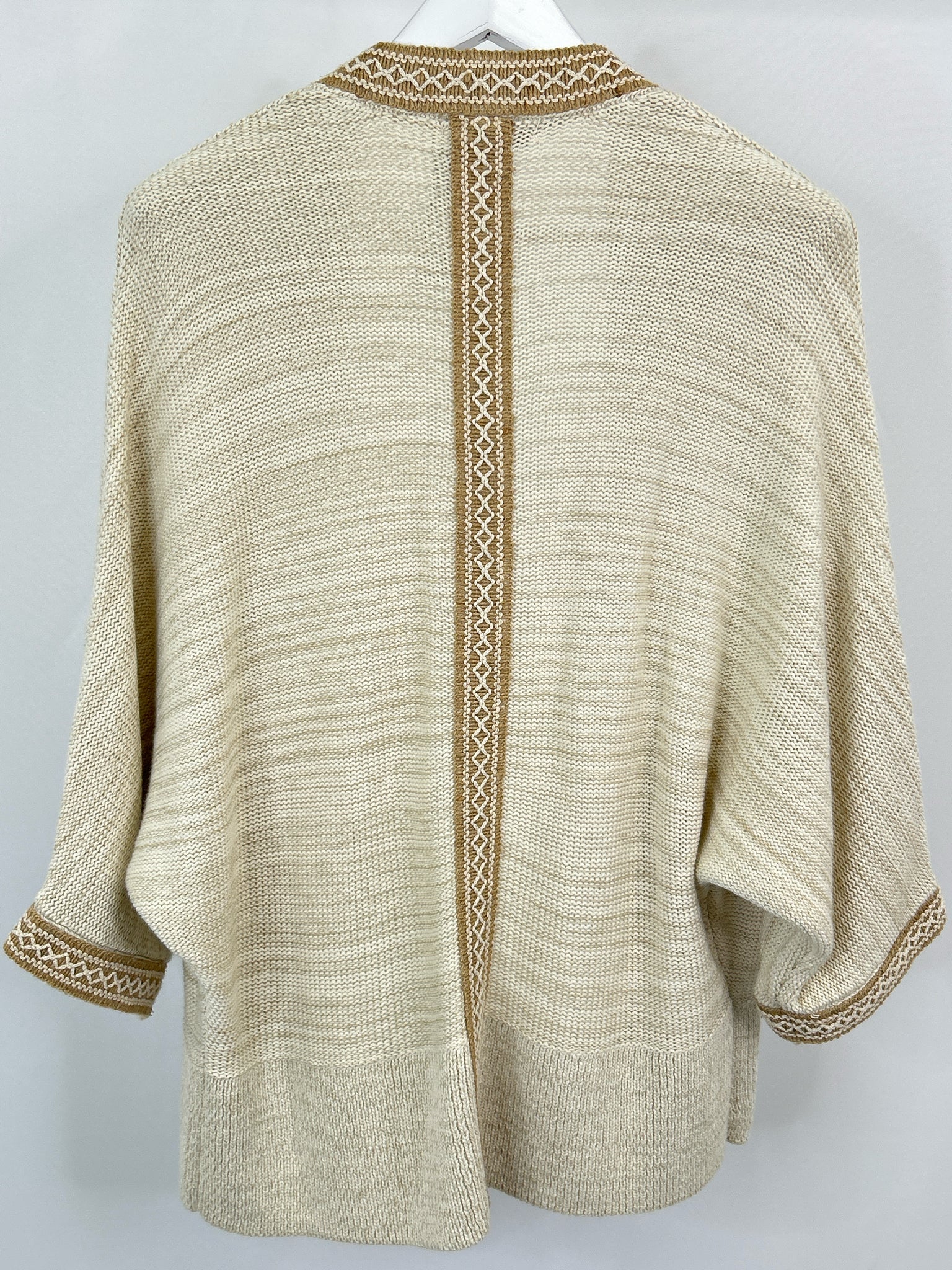 ONE A Size M Beige Women Cardigan