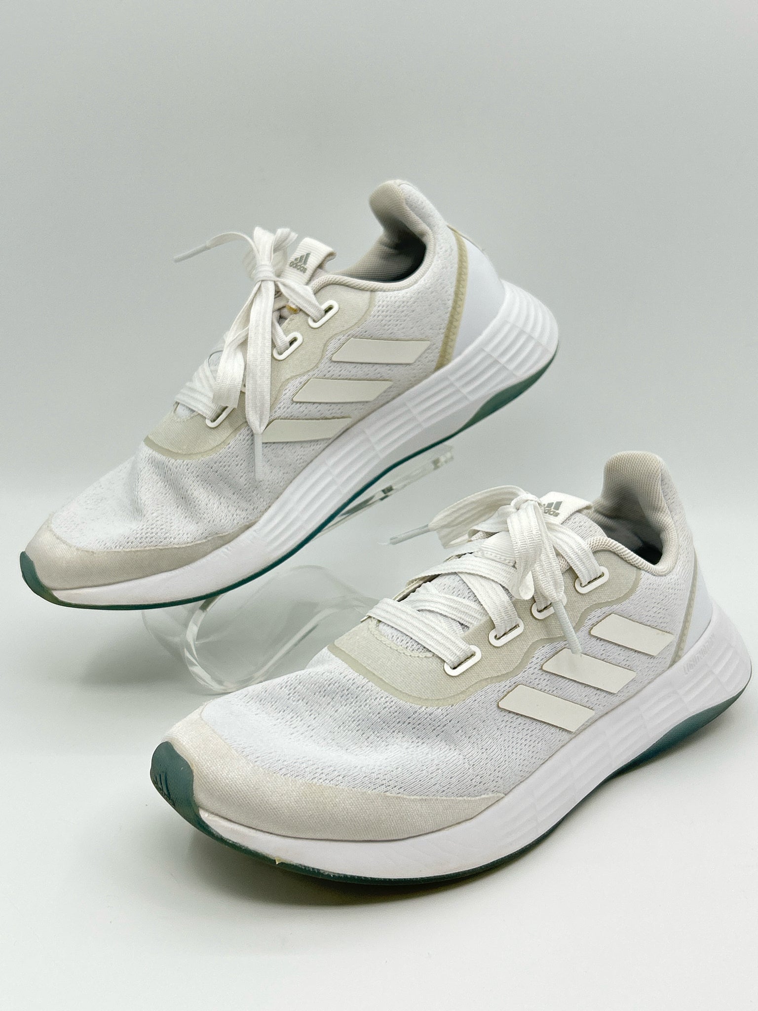 ADIDAS Size 7.5 White Women Sneakers