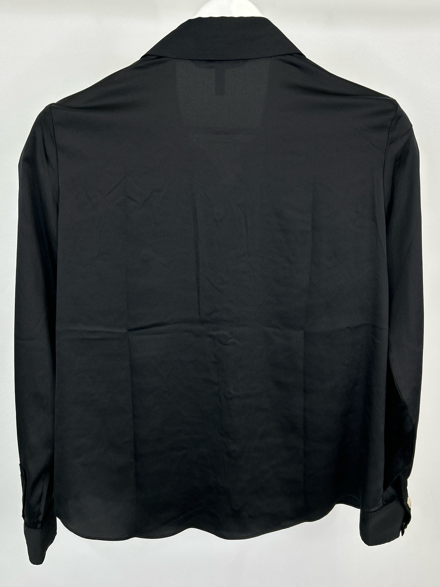 White House Black Market Size M Black Women Blouse