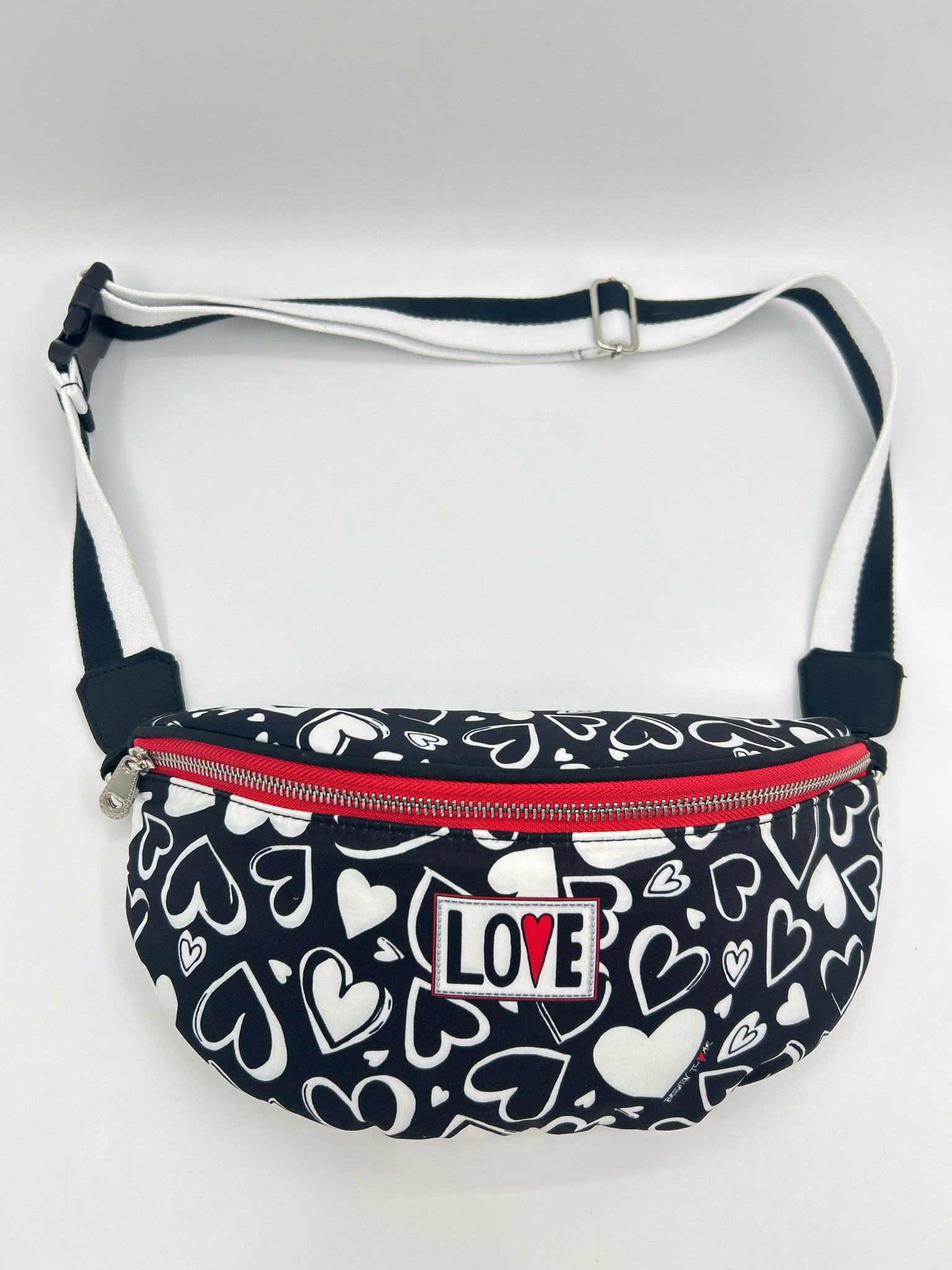 BRIGHTON Black and White Women Purse