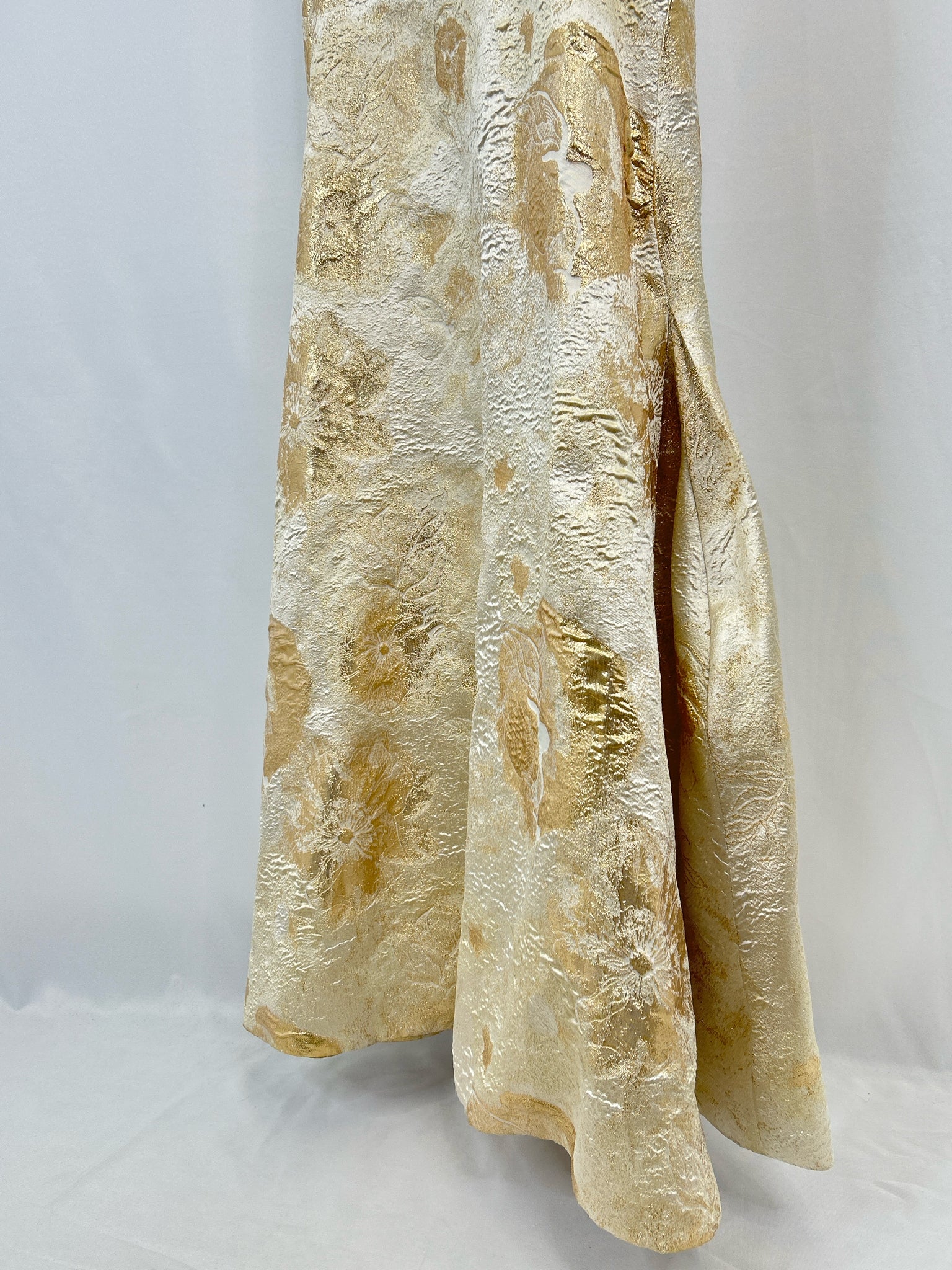 GIA FRANCO Size 14 Gold Women Dress