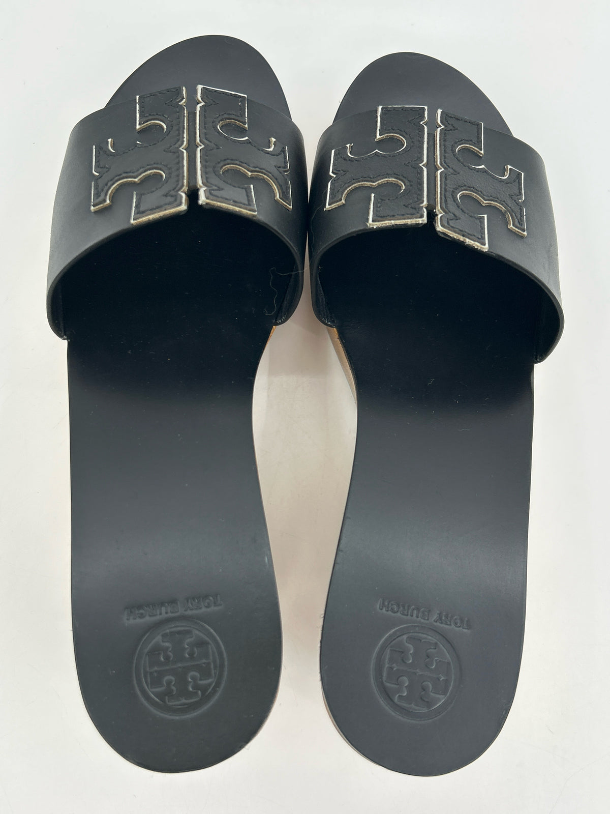 TORY BURCH Size 9M Black Women Sandal