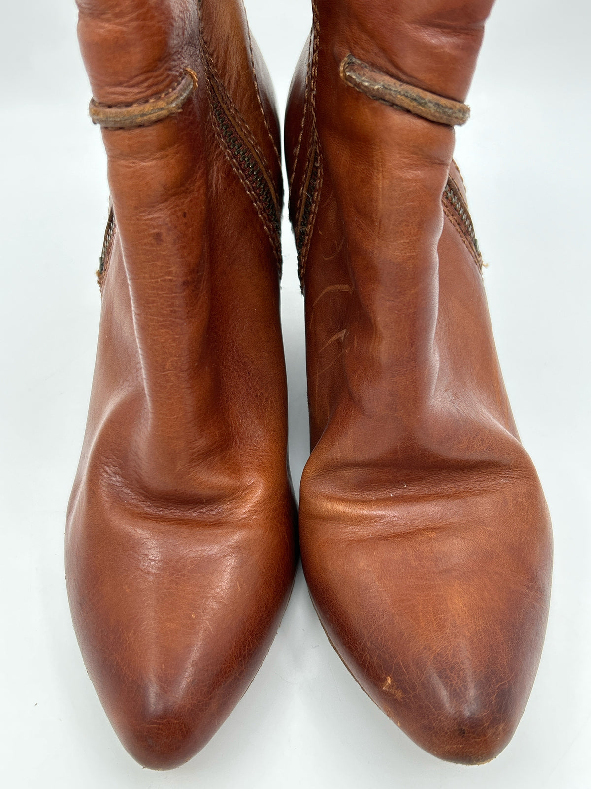 FRYE Size 7M Brown Women Booties