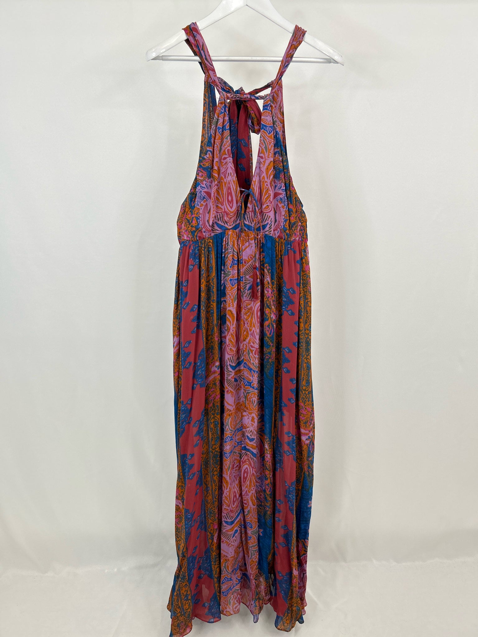 FREE PEOPLE Size 6 Lilac and Blue Women Dress