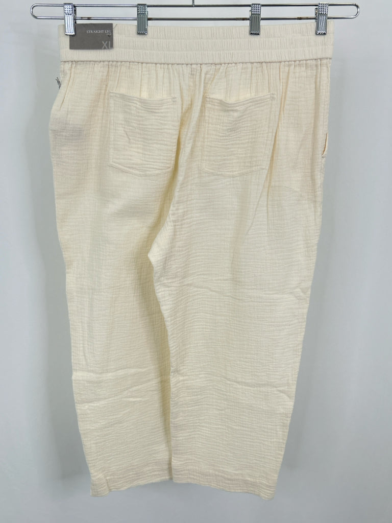 SOFT SURROUNDINGS Women Size XL Cream Pants