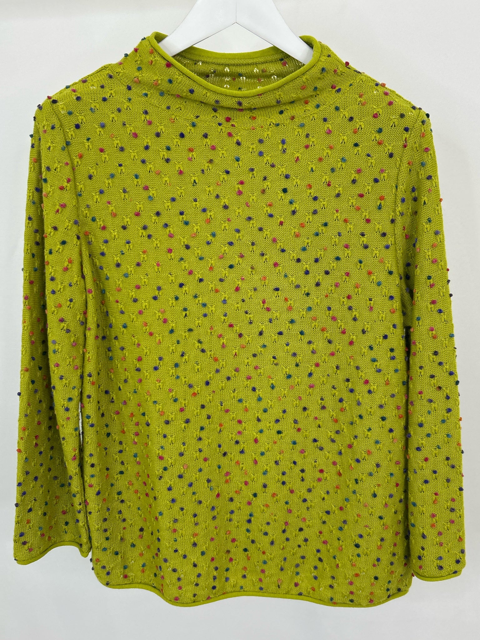 OLIVIA BY HABITAT CLOTHES Size S Green Women Sweater