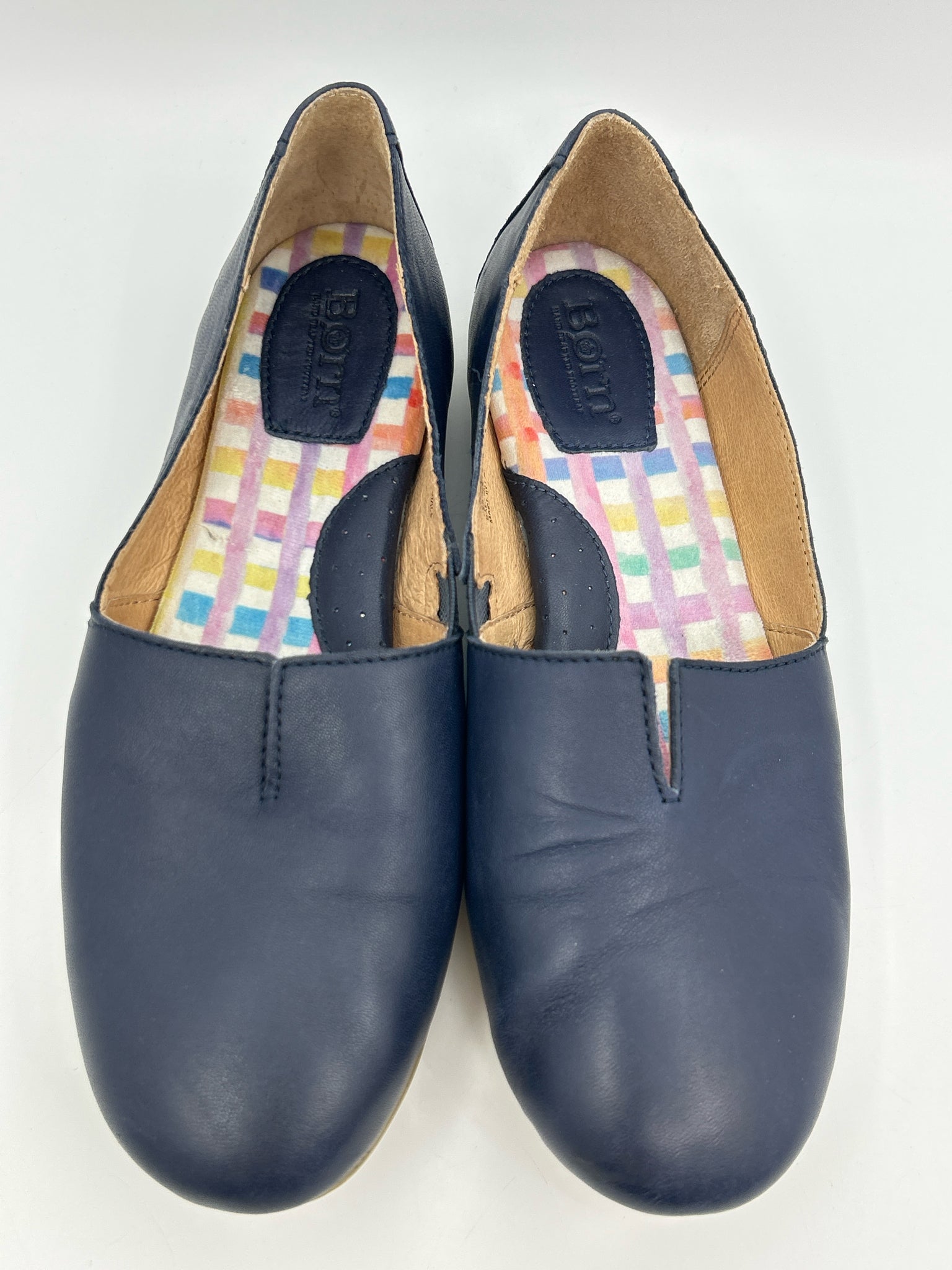 BORN Size 8.5M Navy Women Flats