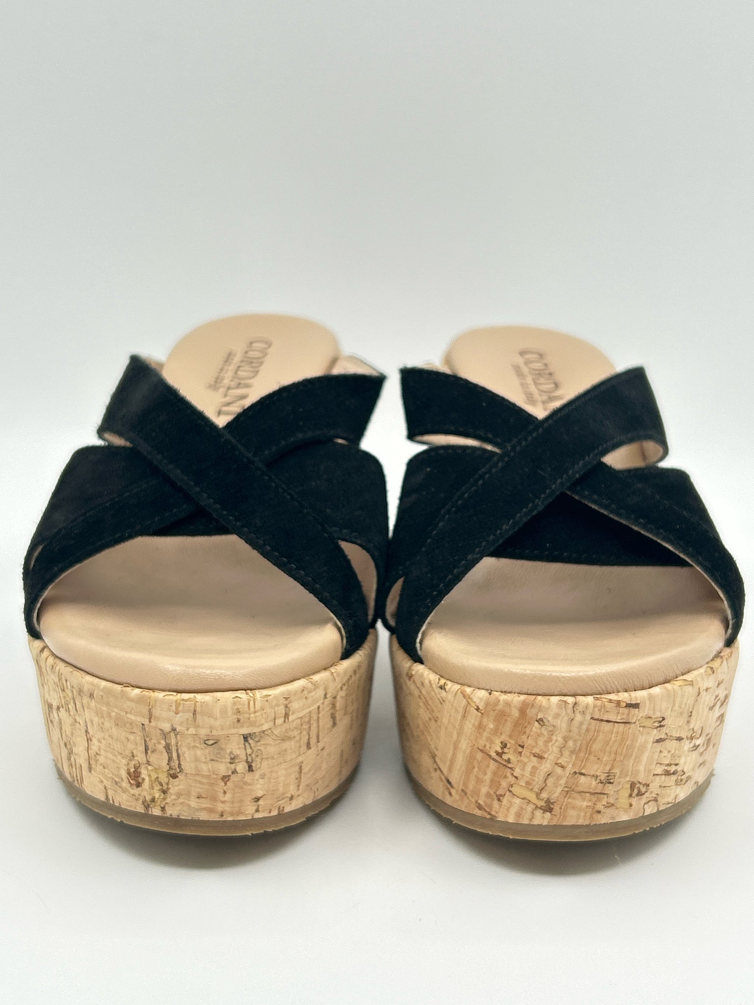 CORDANI Size 39 Black Women Sandal