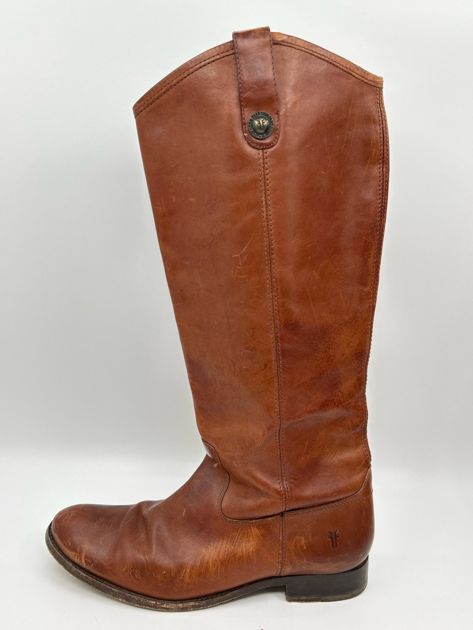 FRYE Size 10B COGNAC Women's Women Boots