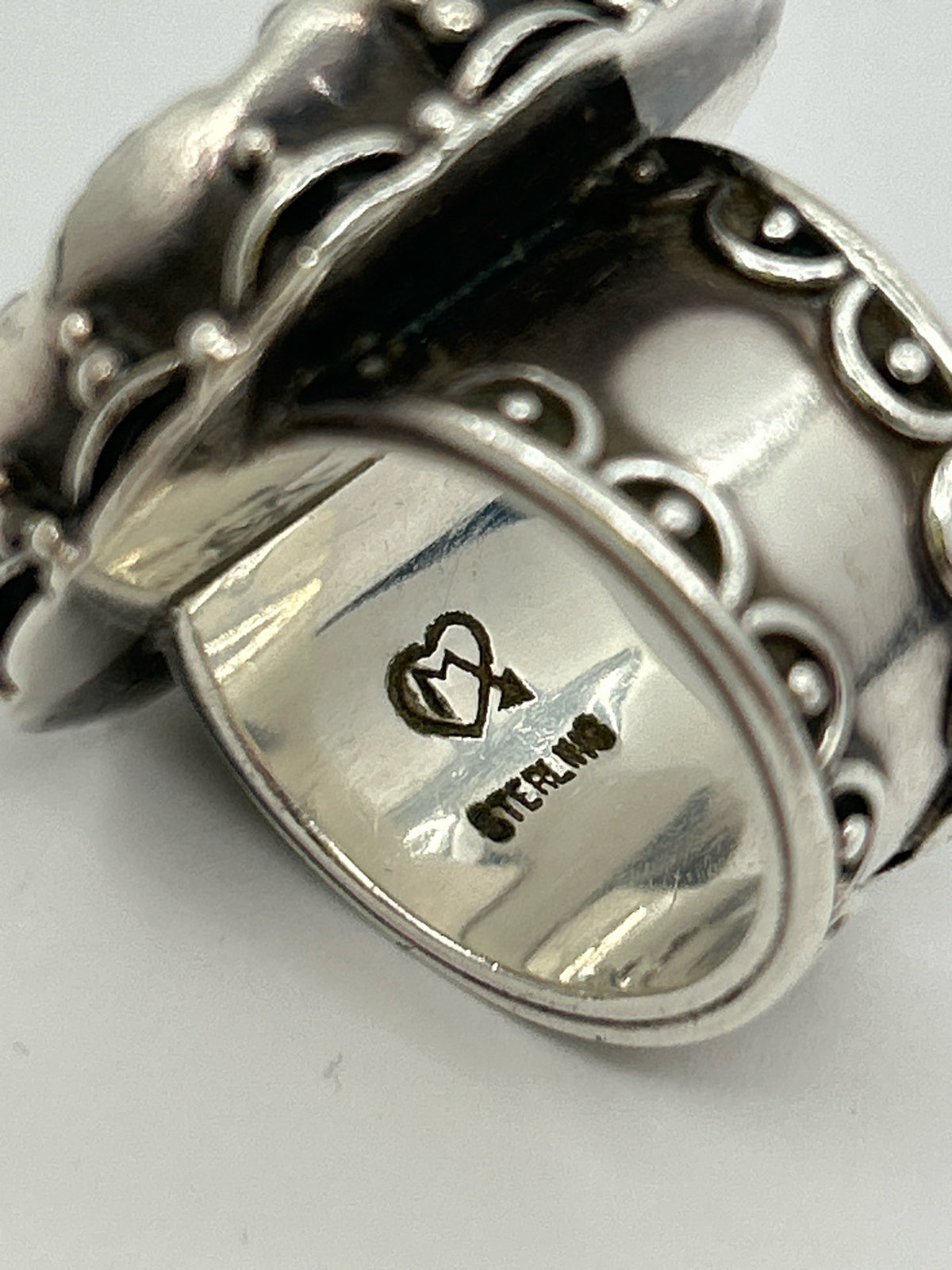 Mars & Valentine Silver Ring