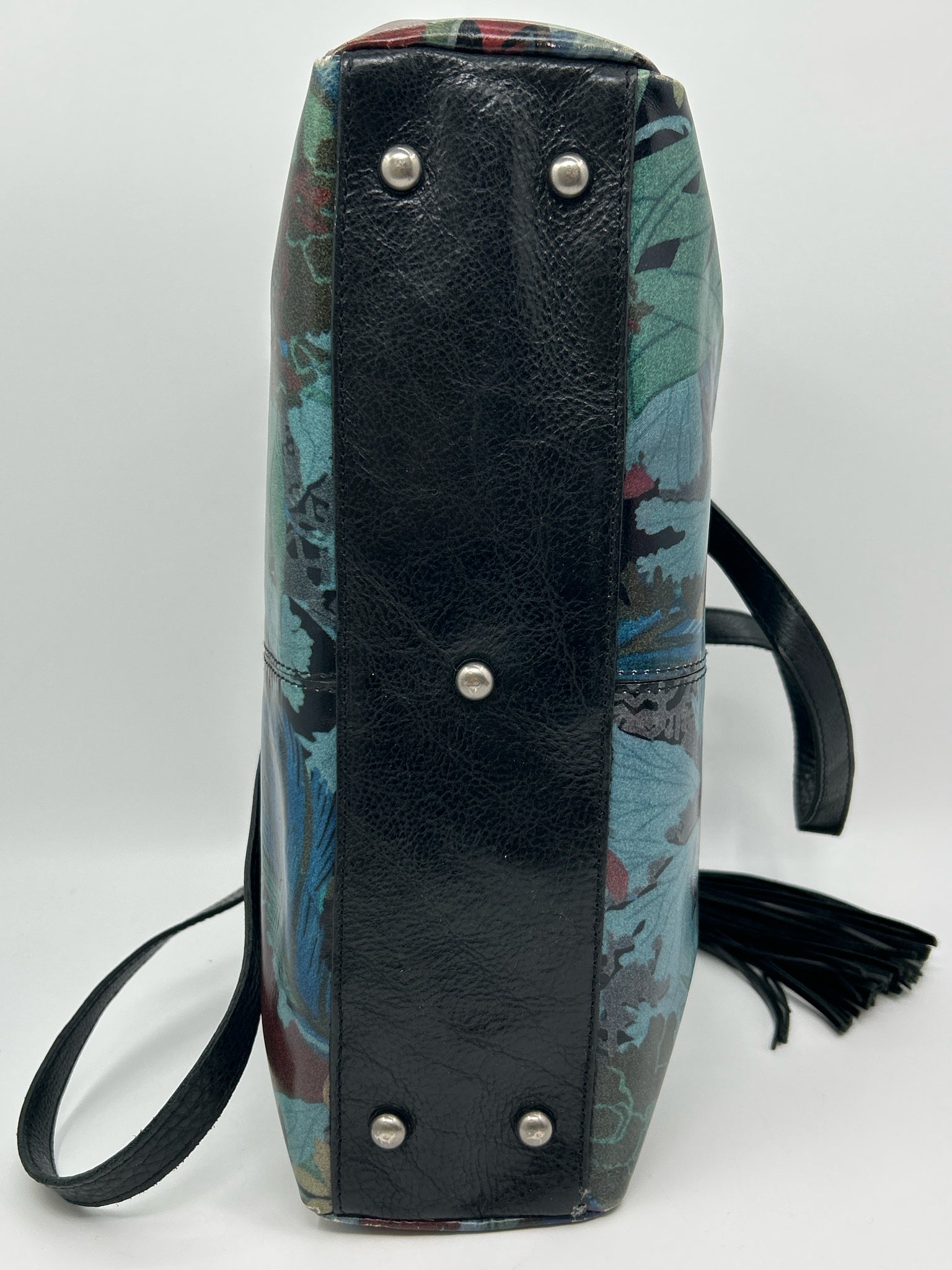 PATRICIA NASH blue and black Women Tote