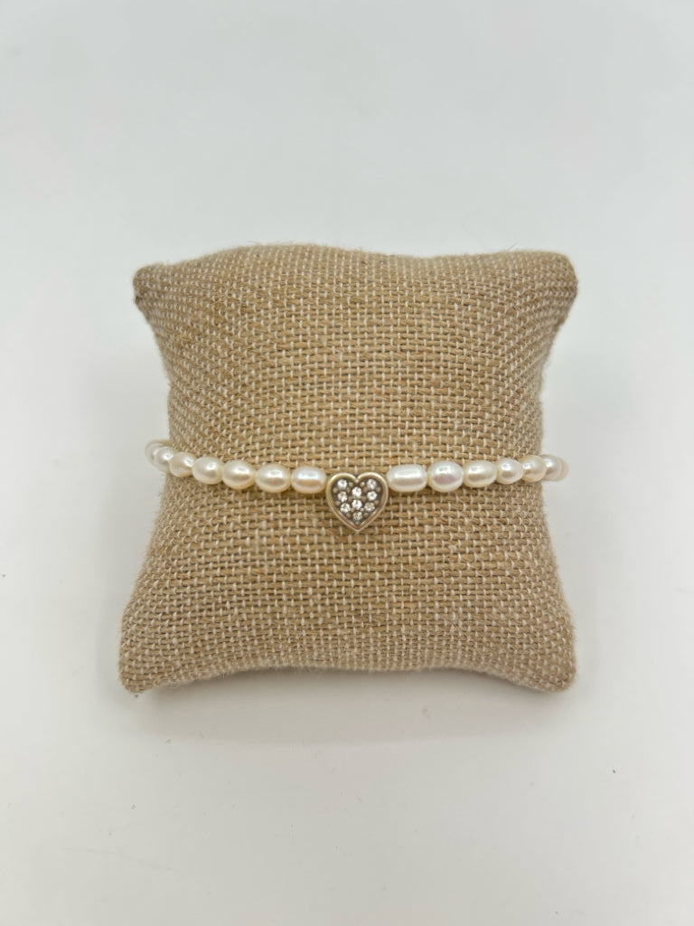 BRIGHTON IVORY AND SILVER Women's Bracelet