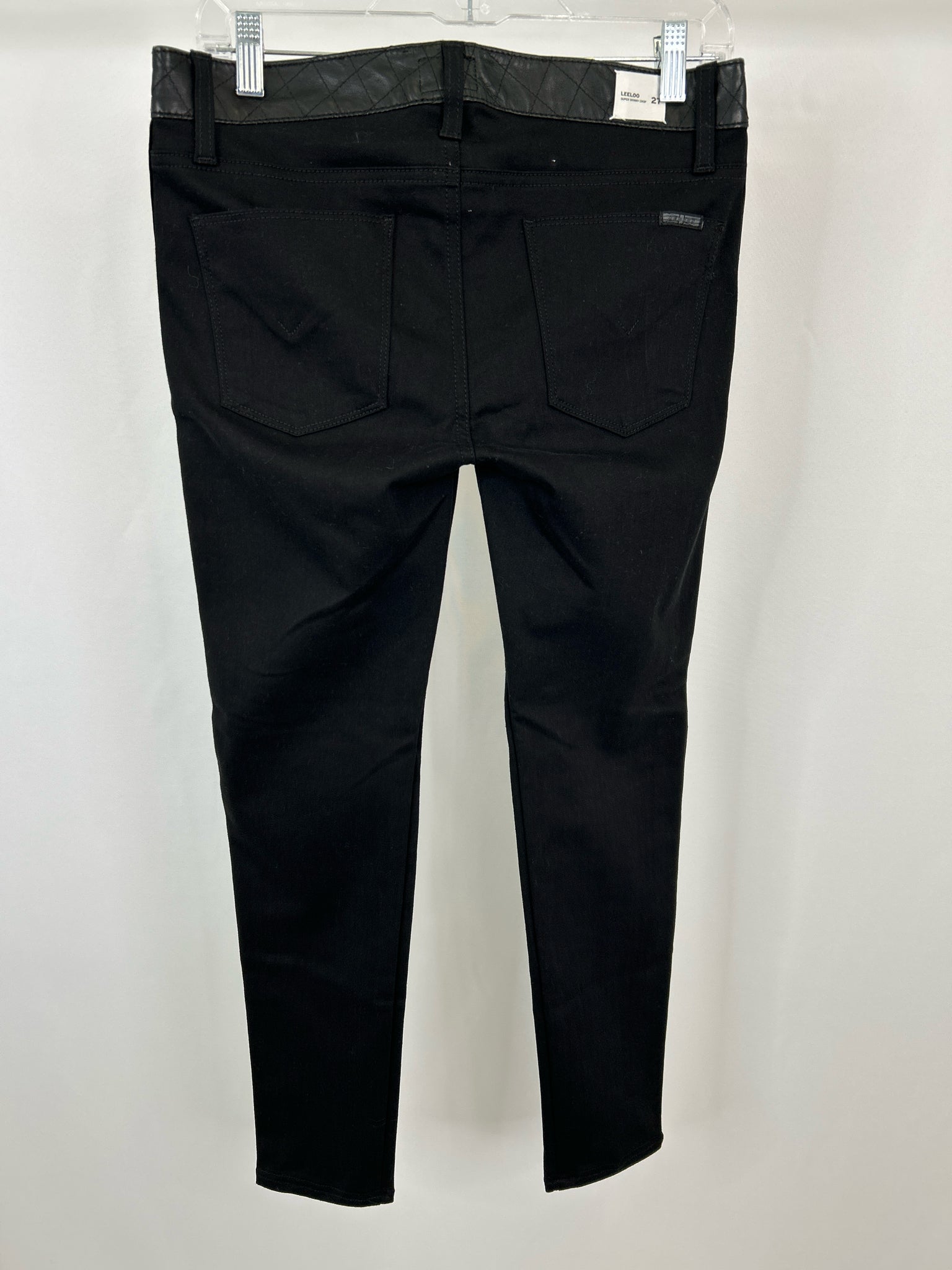 HUDSON Size 27/4 Black Women jeans