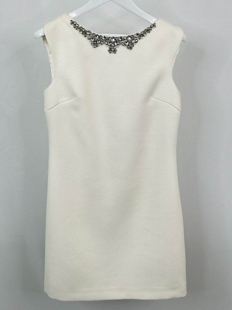 TED BAKER Women Size M Cream Dress