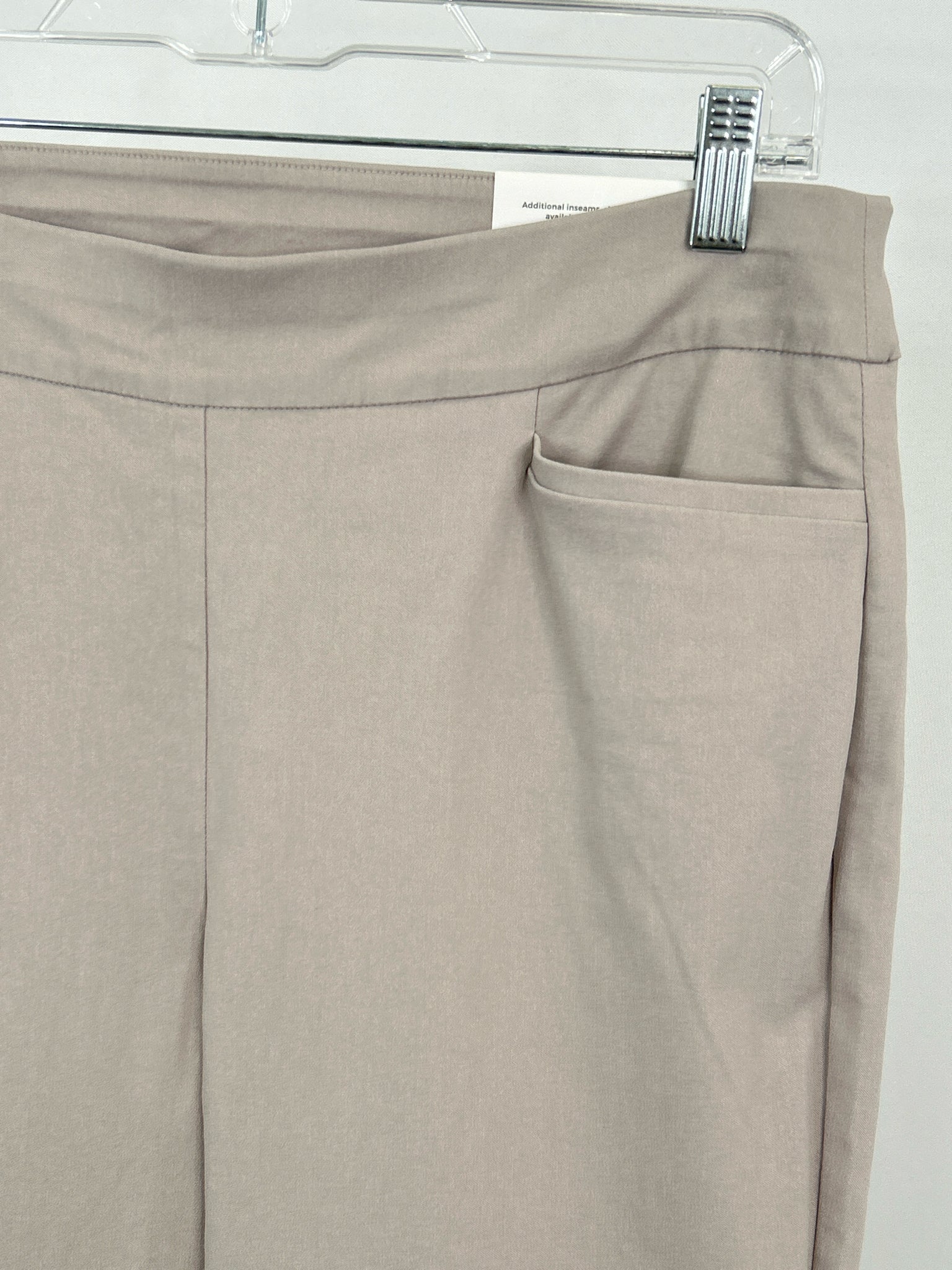 CHICO'S Size 8 Taupe Women Pants NWT