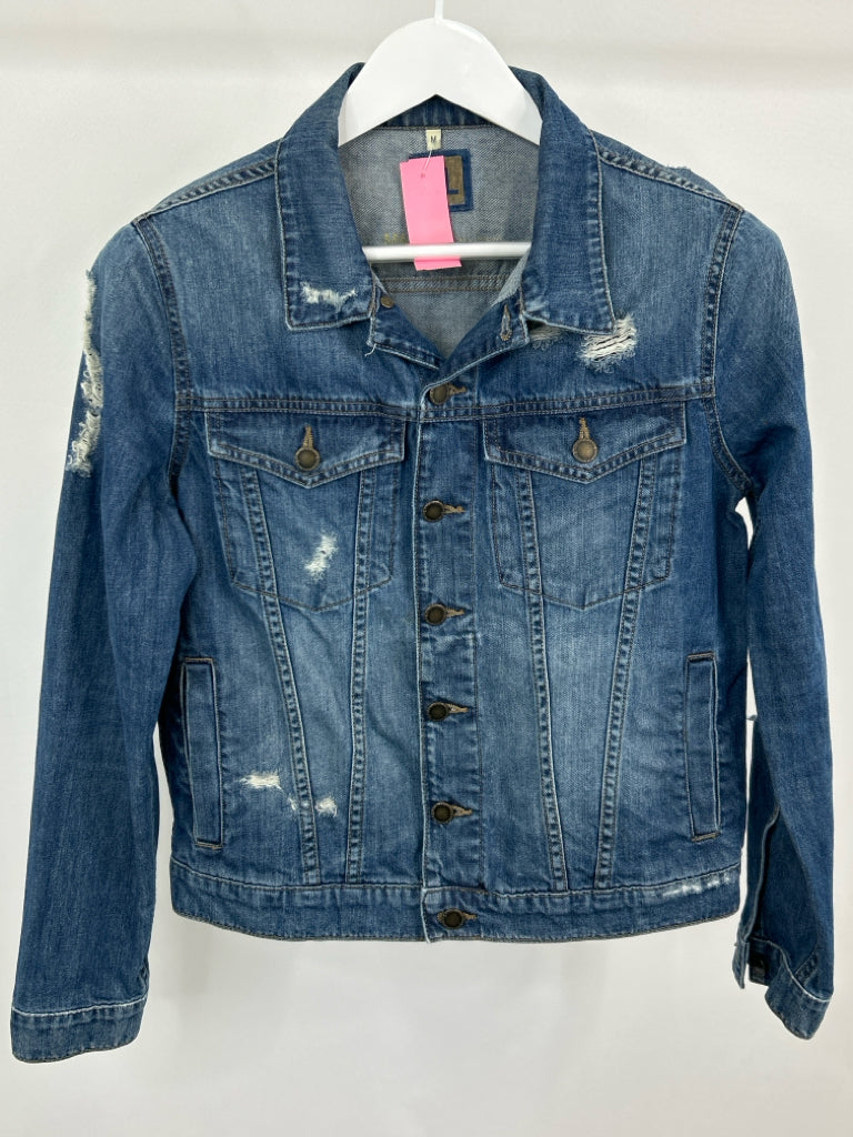 DL Women Size M BLUE DENIM Jacket