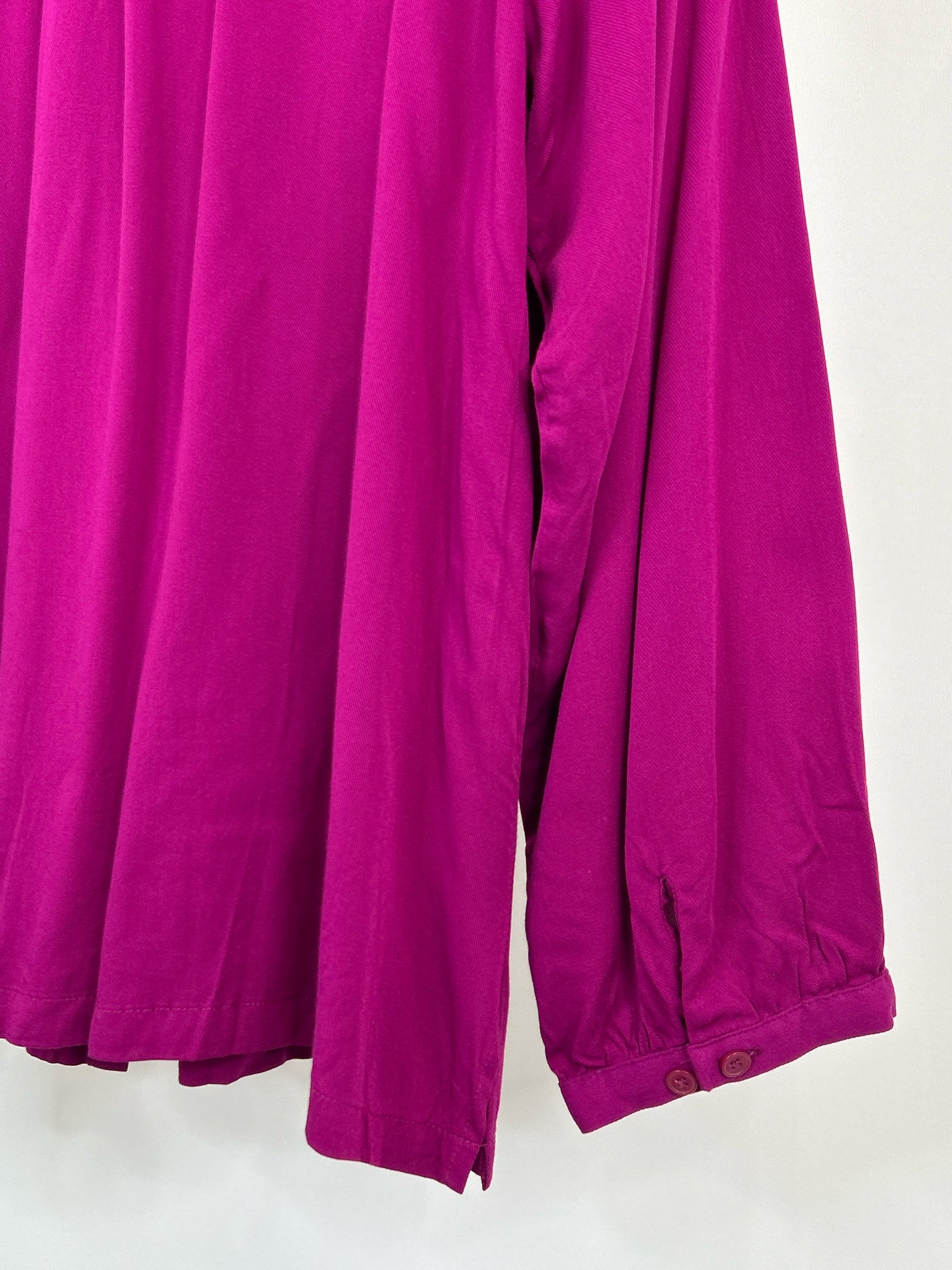 CHICO'S Size 20/22 MAGENTA Women Top