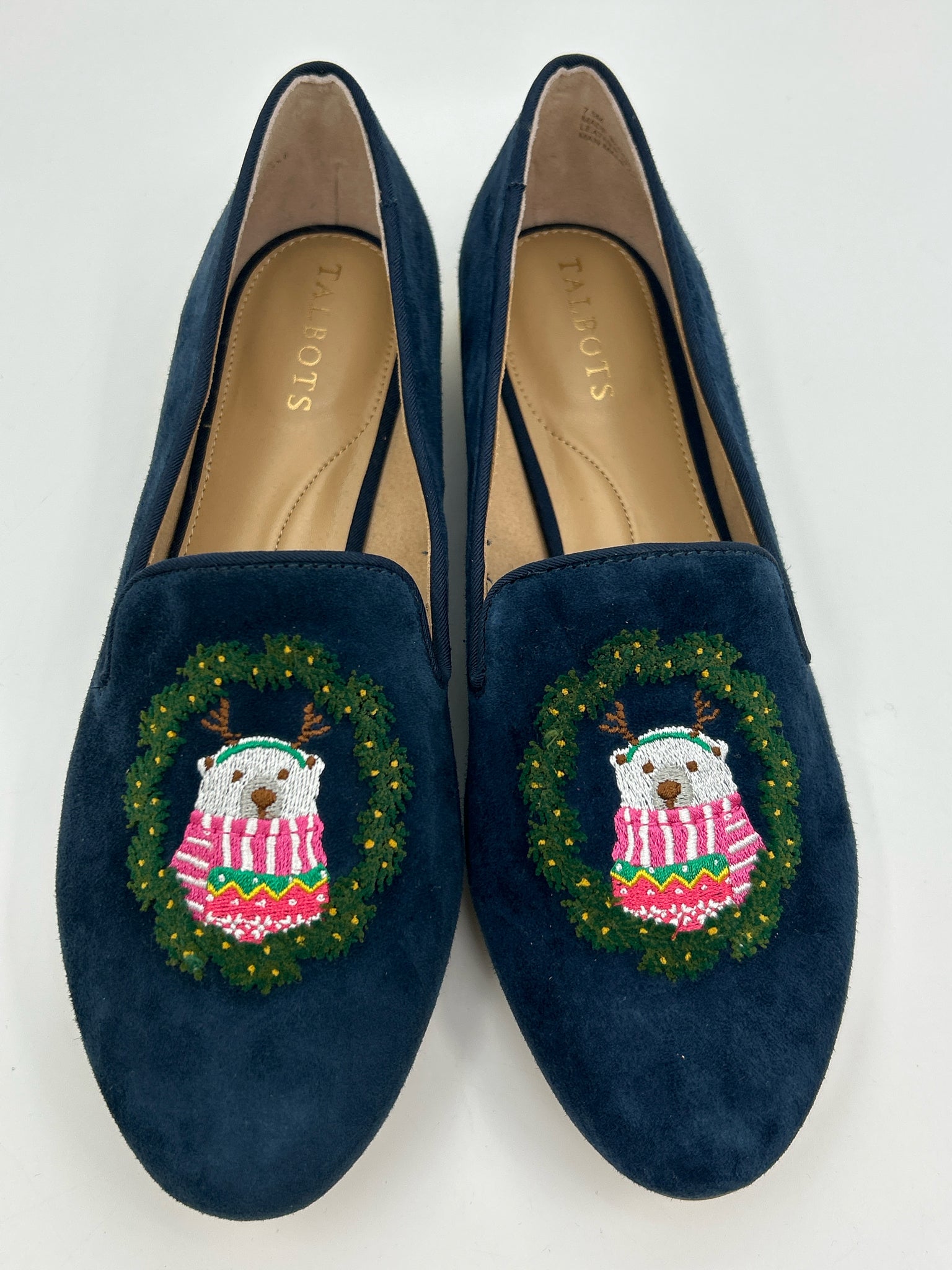 TALBOTS Size 7.5M Blue Women Loafer