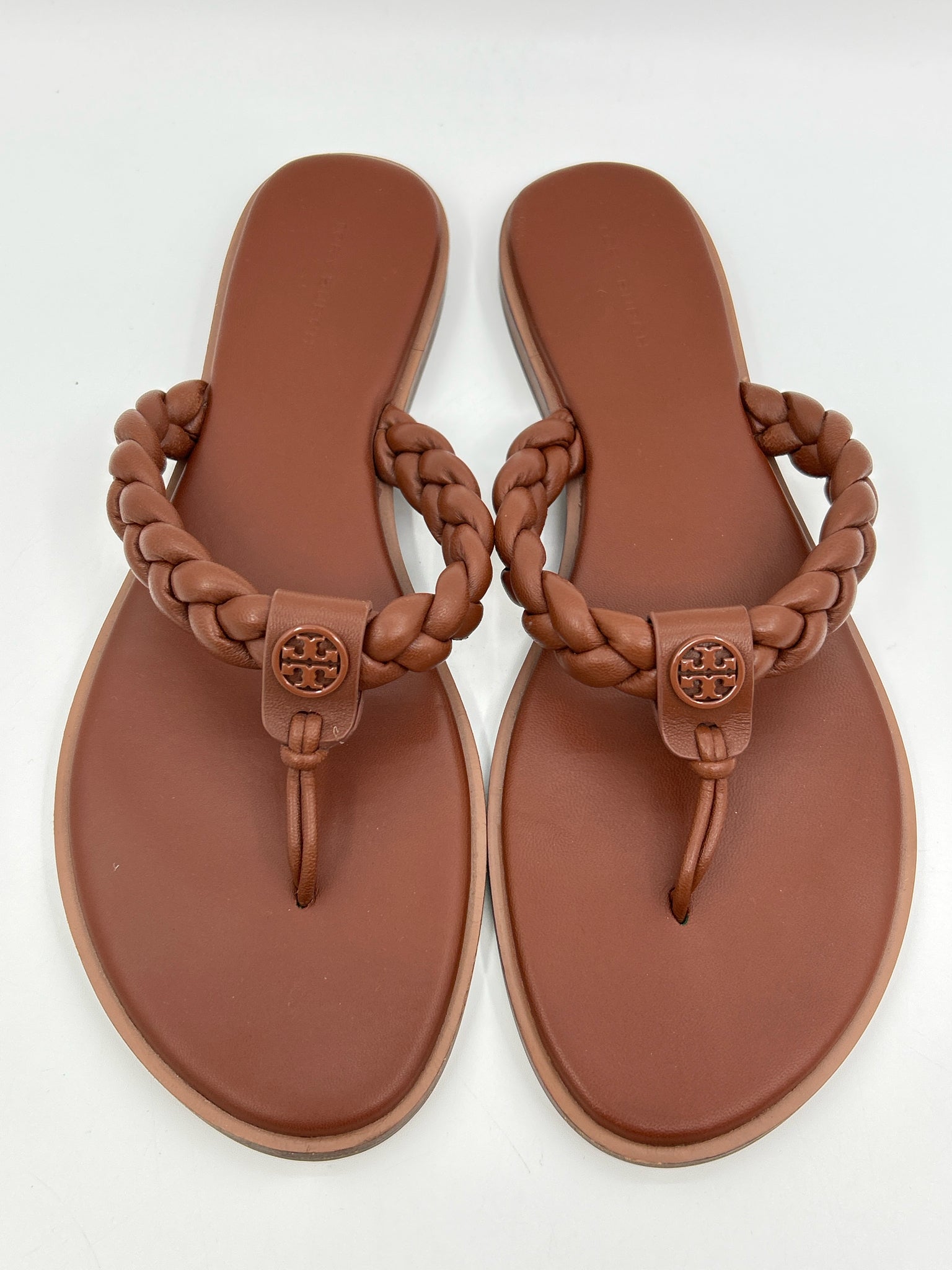 TORY BURCH Size 8.5M Brown Women Sandal