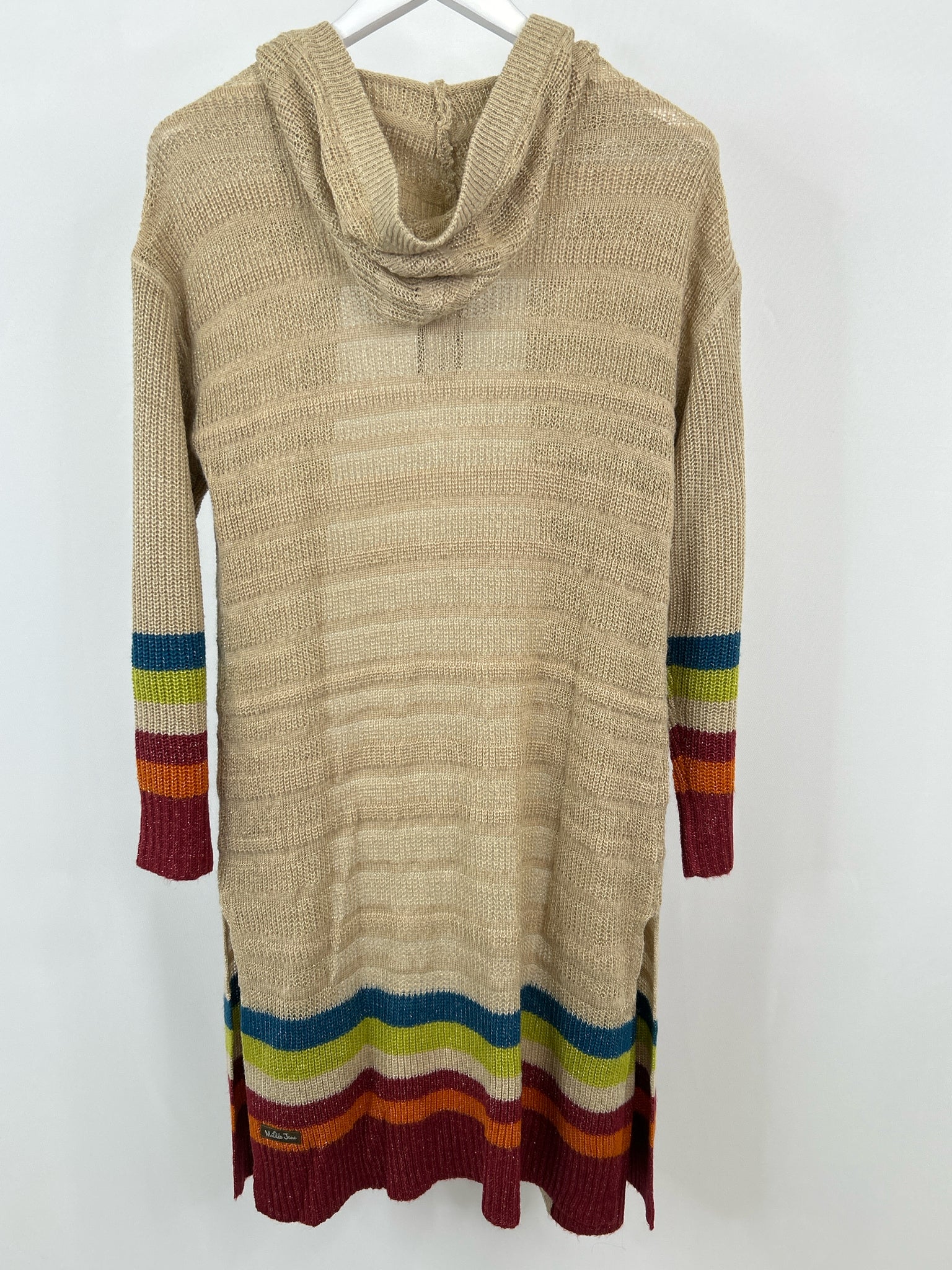 MATILDA JANE Size S Beige Women Cardigan