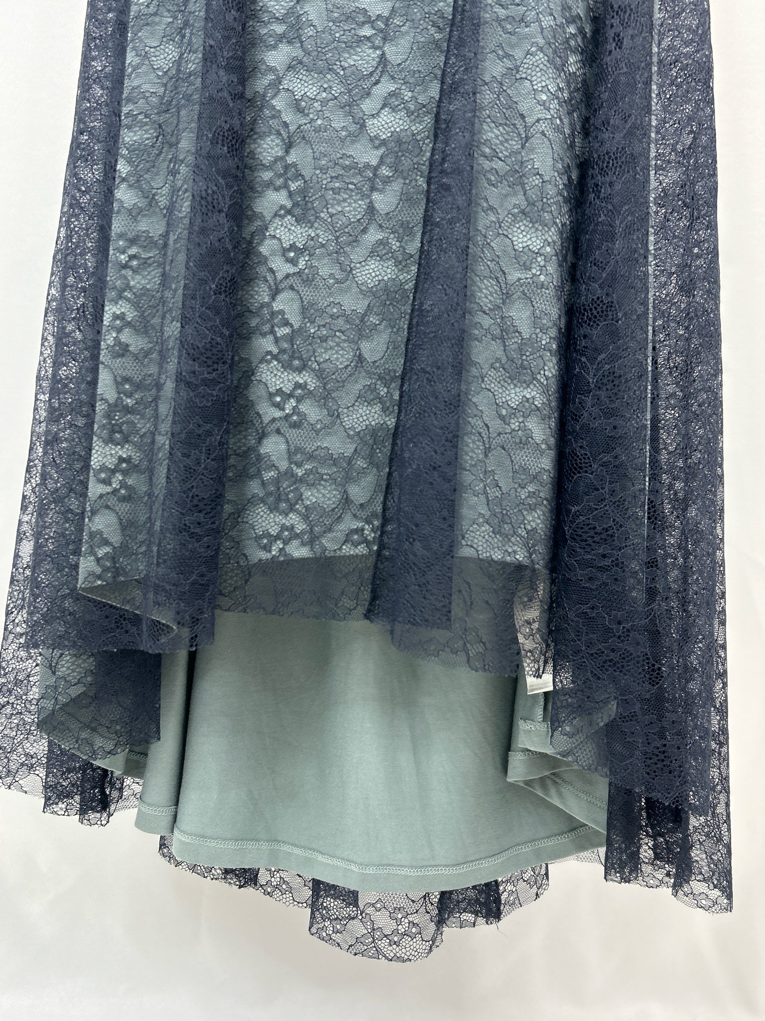FREE PEOPLE Size L Navy Women 2-Piece w/Skirt