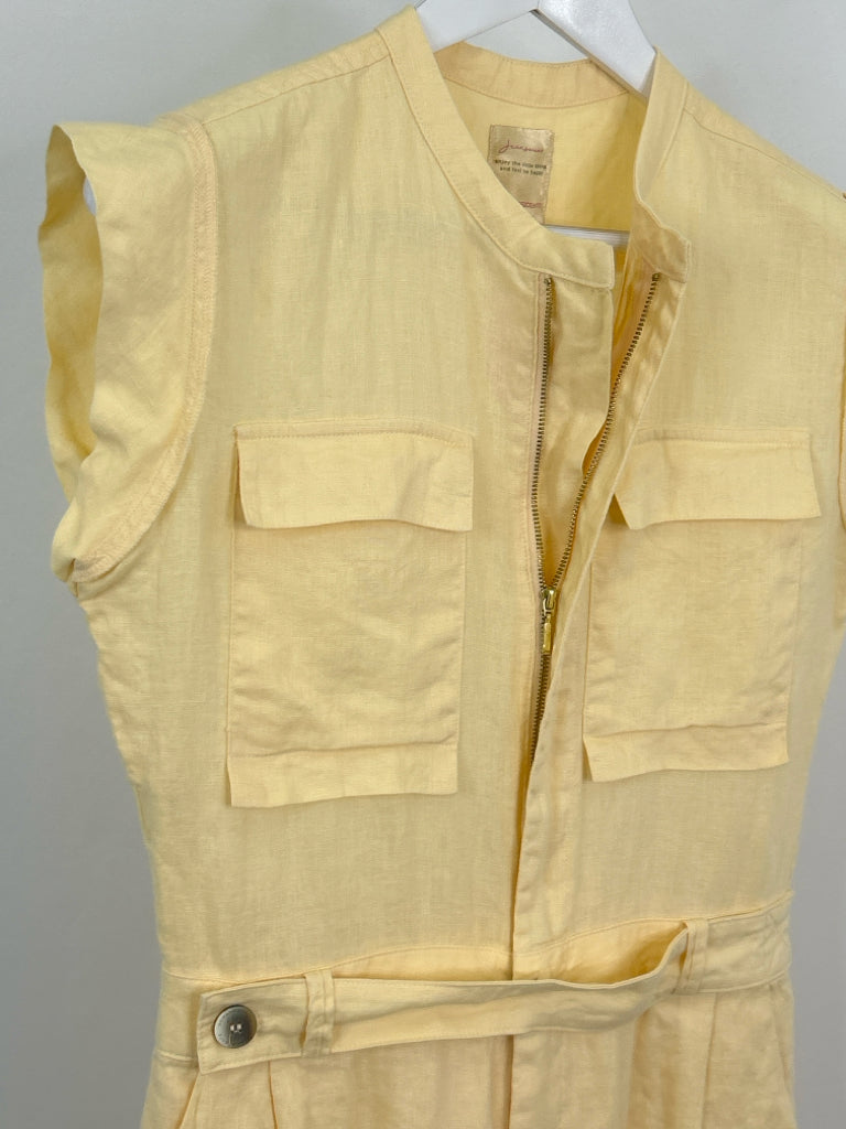 jeanswear Size S/M Yellow Women's Romper
