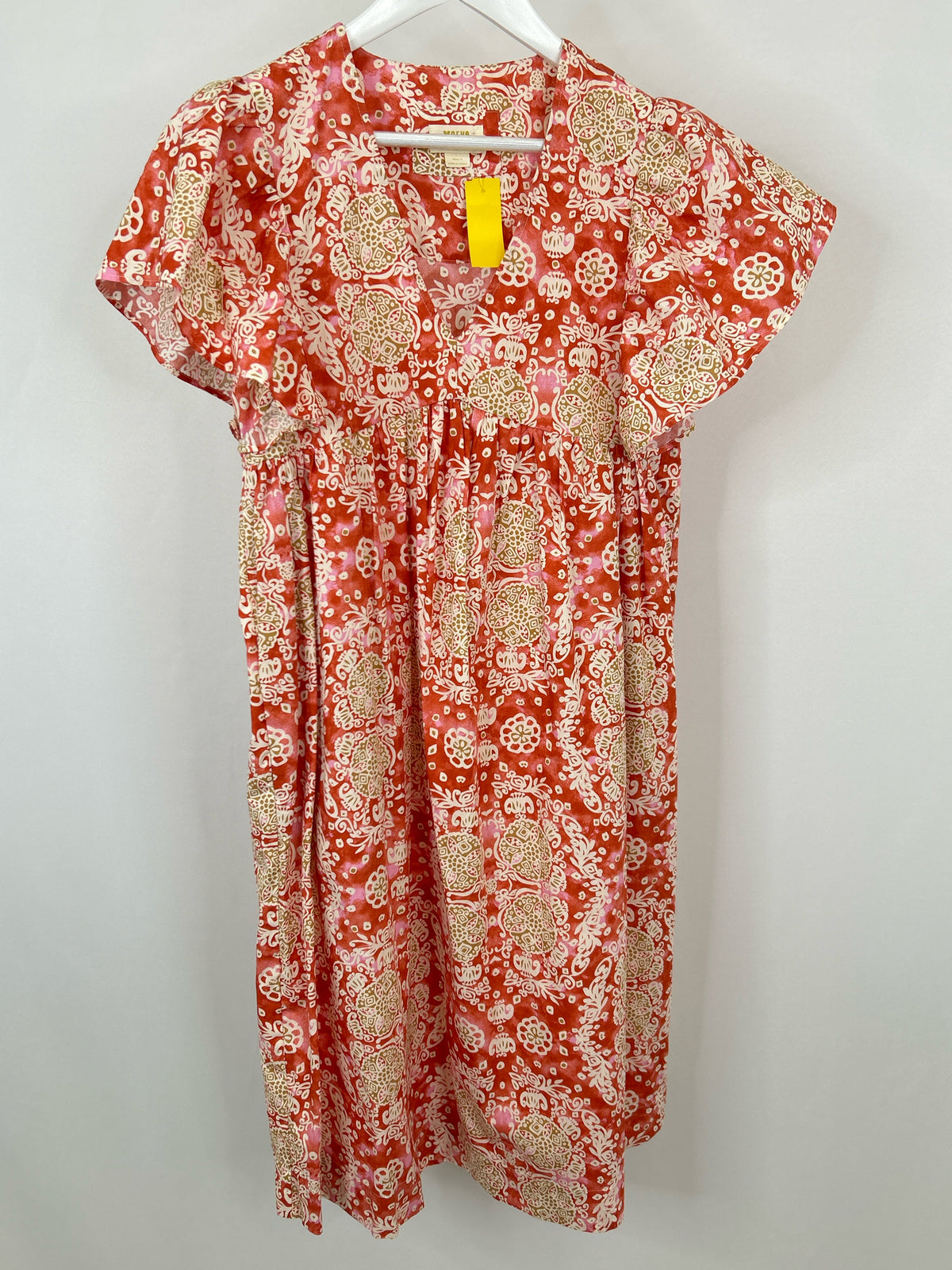 MAEVE Size S Red Print Women Dress