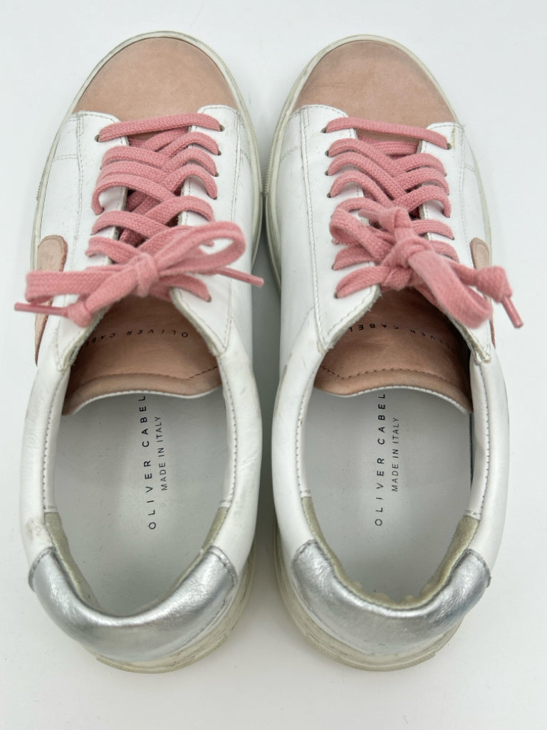 OLIVER CABELL Women Size 38 White Sneakers