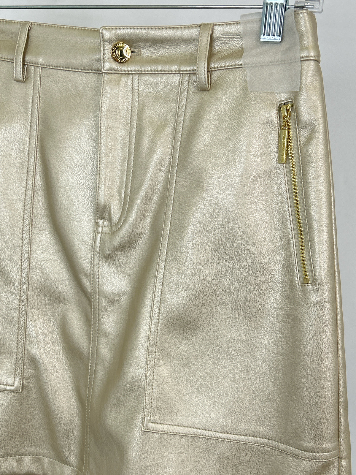 MARC NEW YORK JEANS Size 4 gold metallic Women Skirt