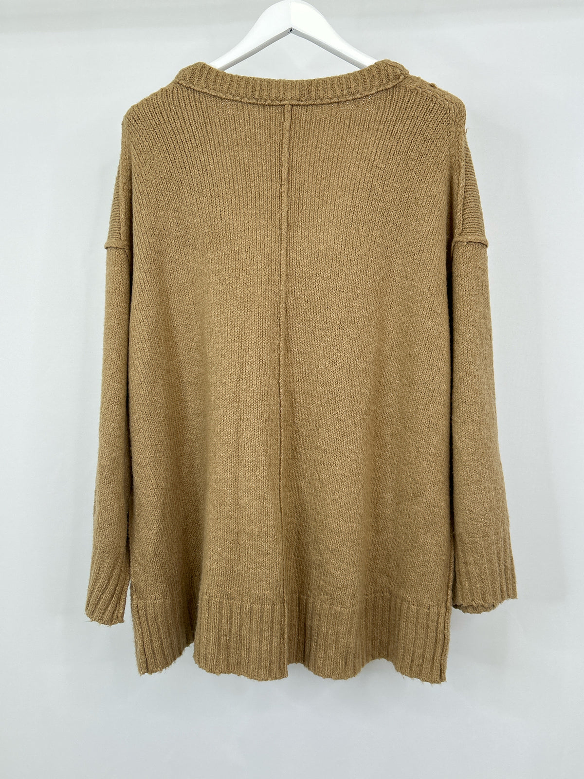 FREE PEOPLE Size L Brown Women Sweater