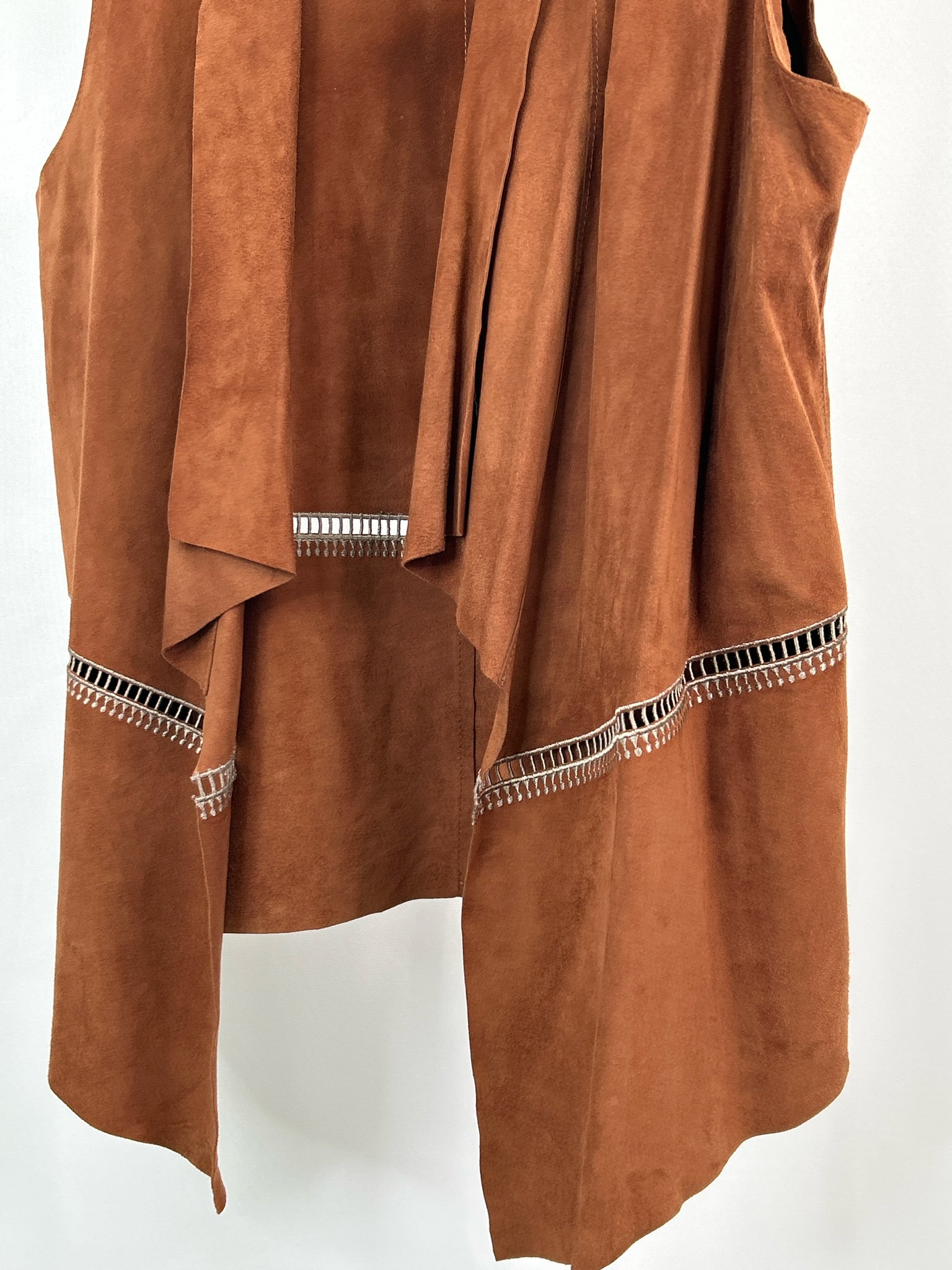 SUNDANCE Size L Brown Women Vest