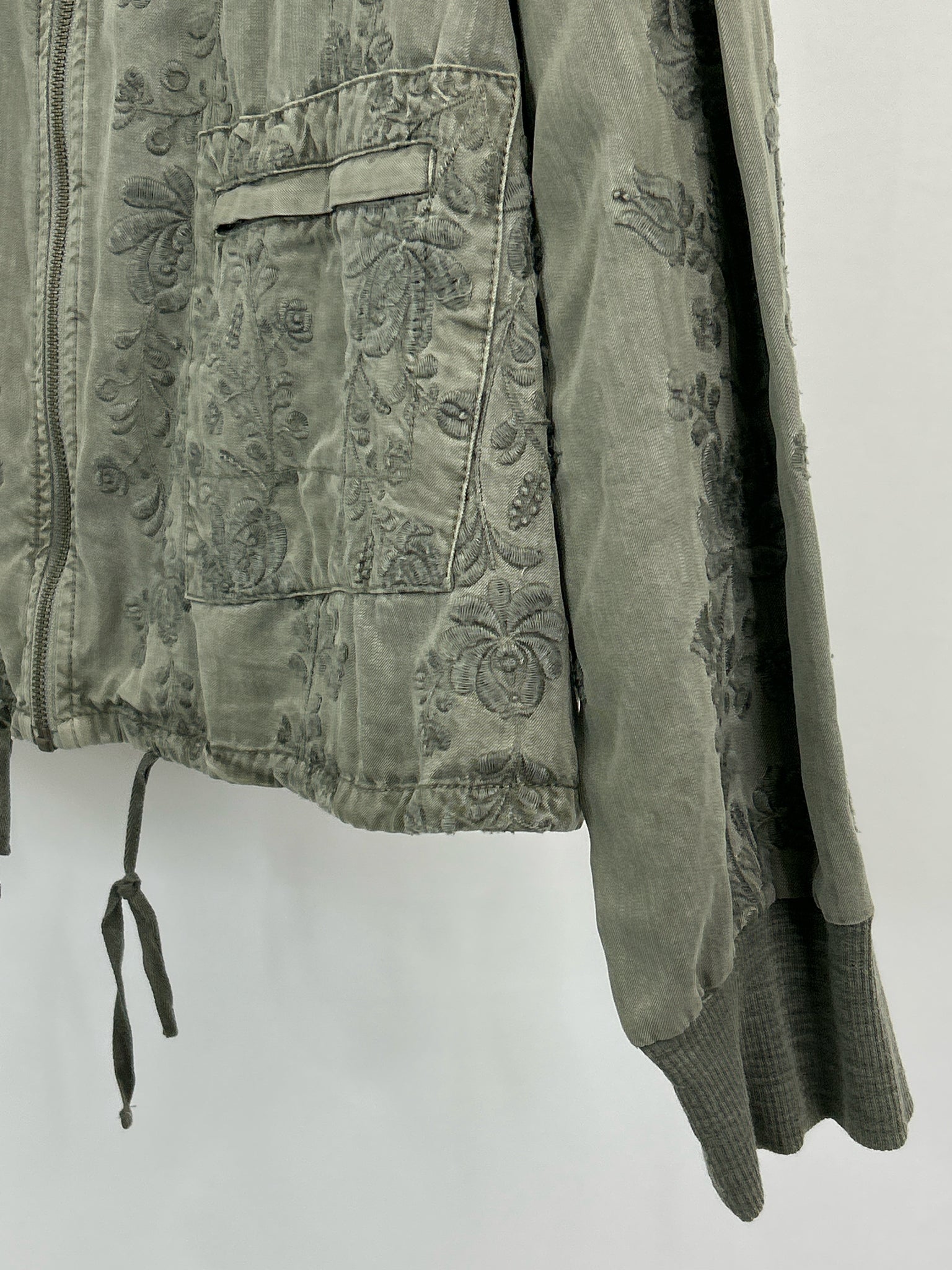 SUNDANCE Size L OLIVE GREEN Women Jacket