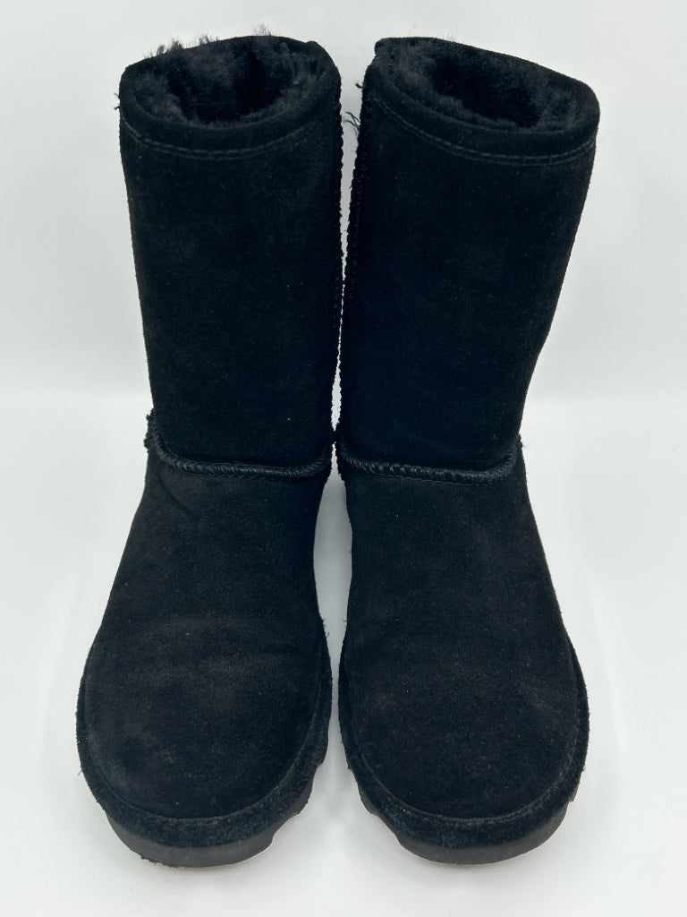 BEARPAW Women Size 10 Black Booties