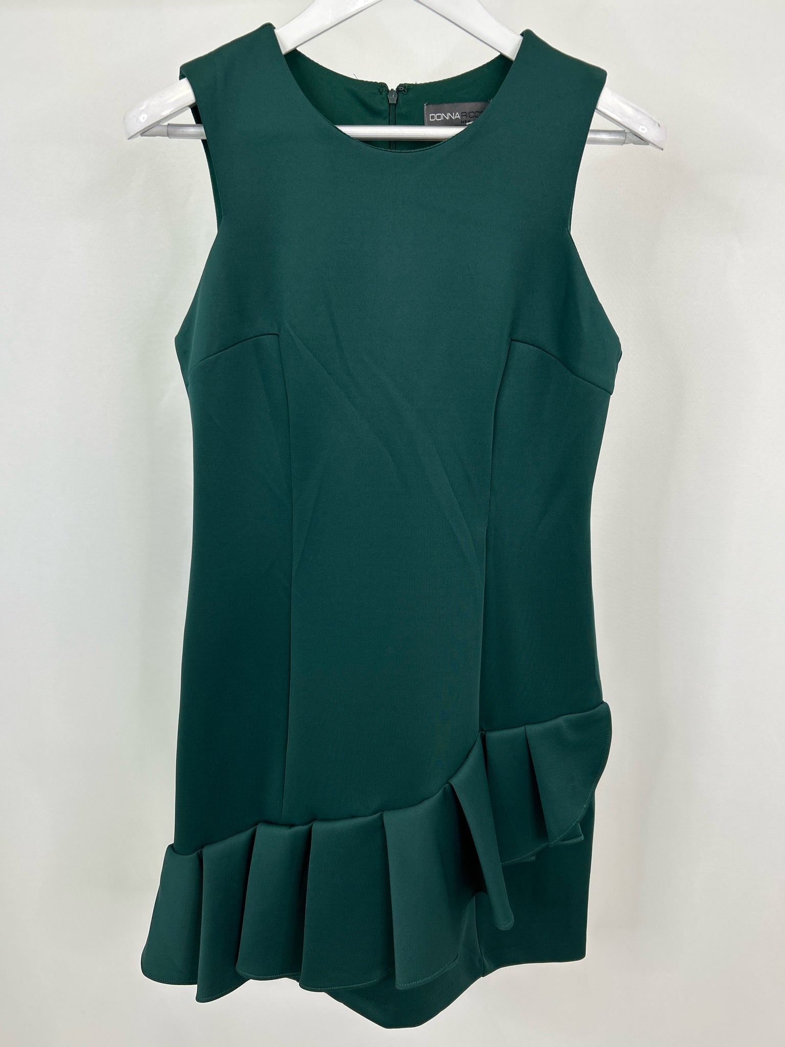 DONNA RICCO Size 6 Green Women Dress