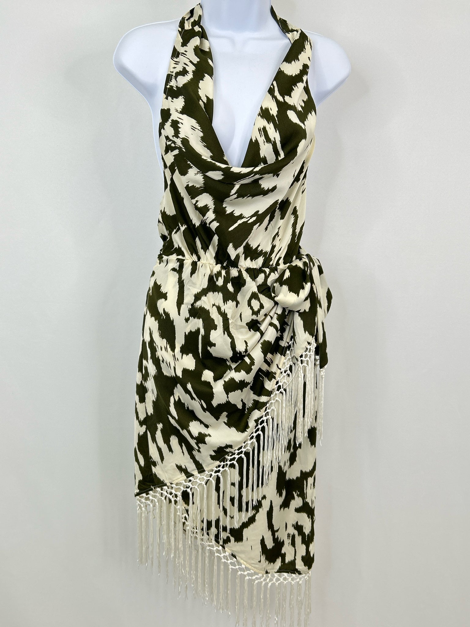 BY ANTHROPOLGIE Size XXS OLIVE GREEN Women Dress