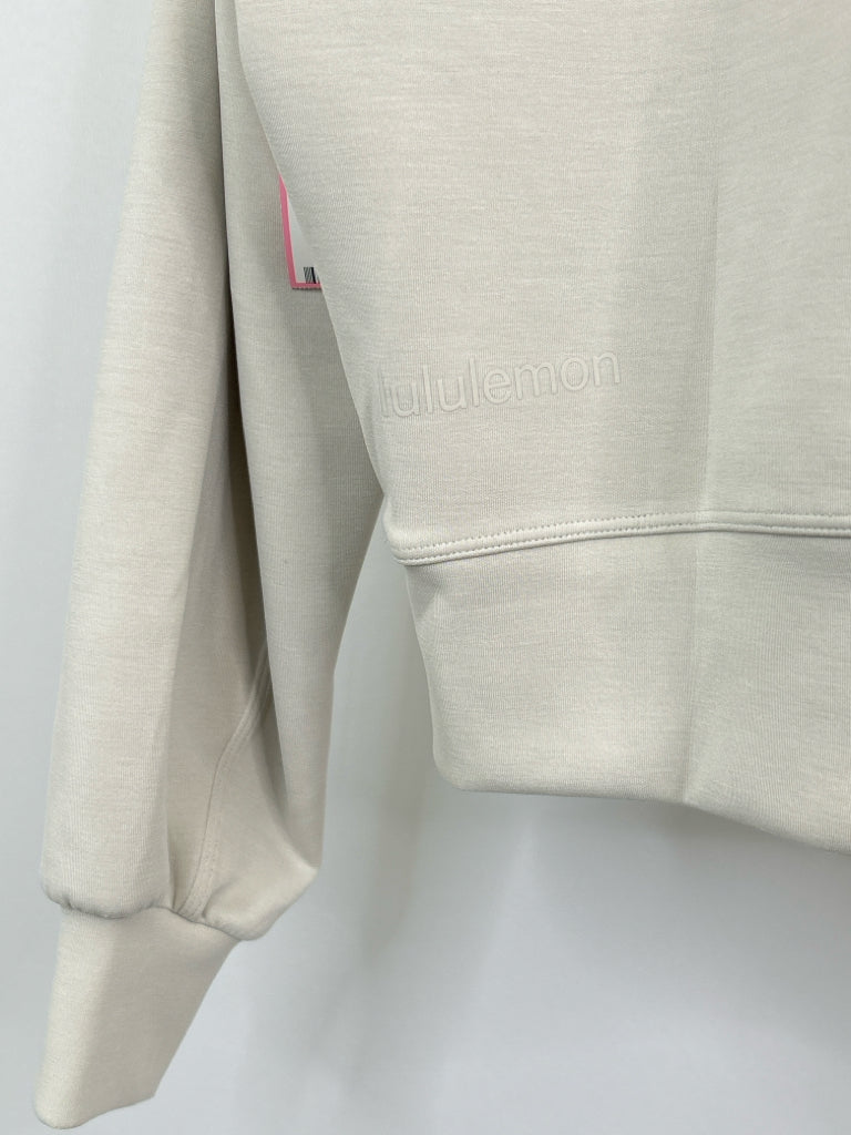 LULULEMON Women Size 4 Beige Sweatshirt