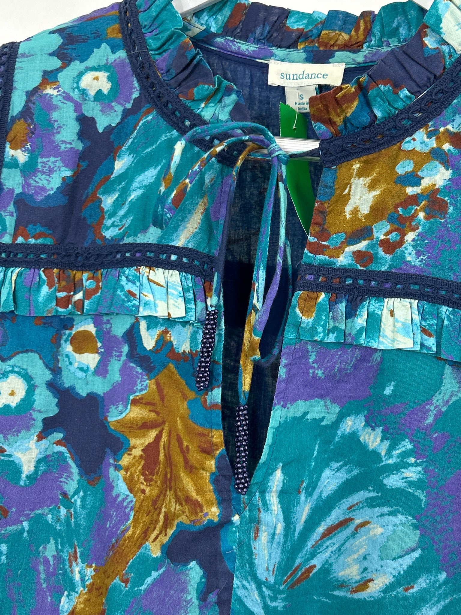 SUNDANCE Size S Blue and Purple Women Dress