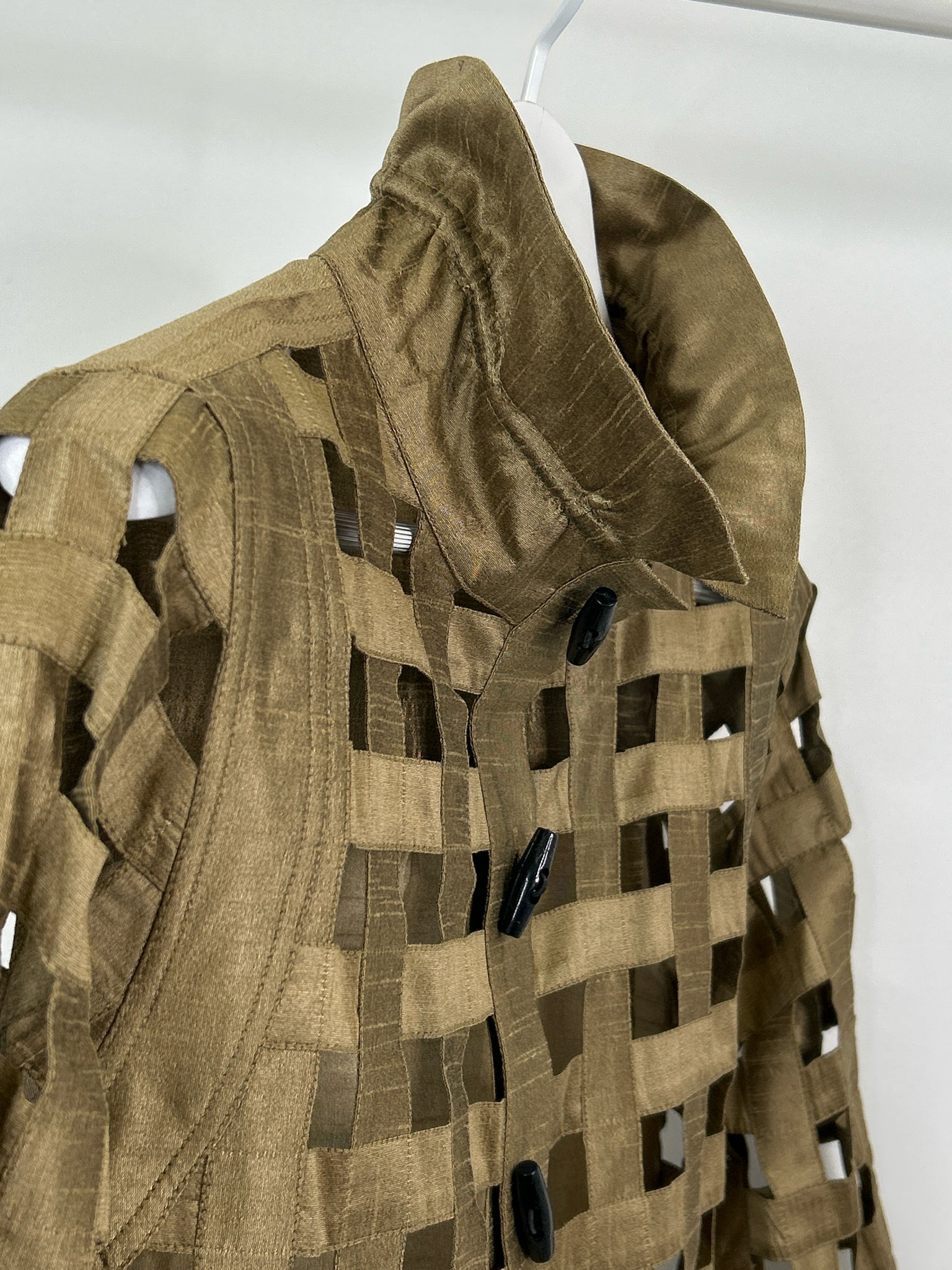 PATTY KIM Size One Size BRONZE Women Jacket