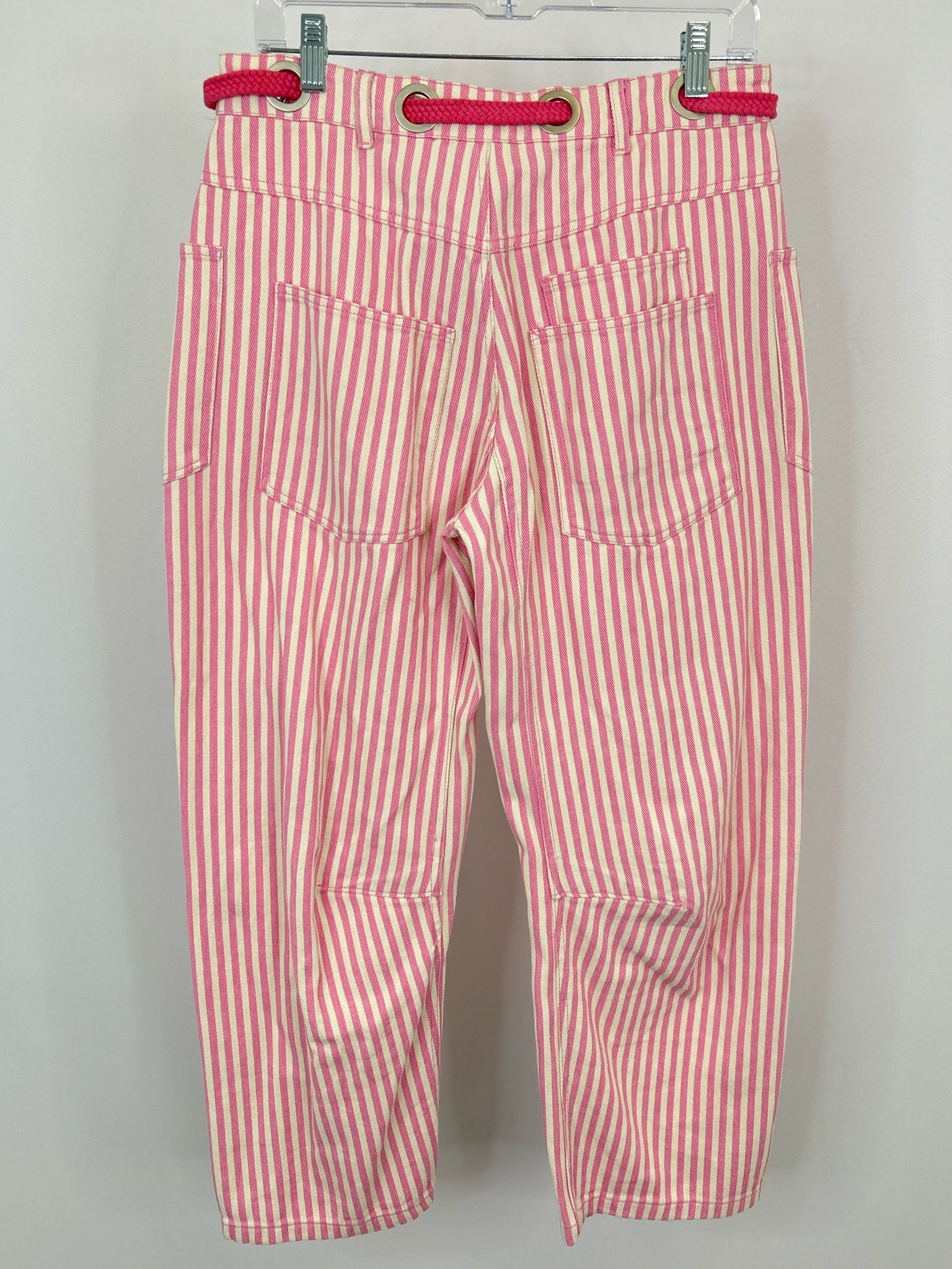 LOVLOV Size S Pink Striped Women jeans