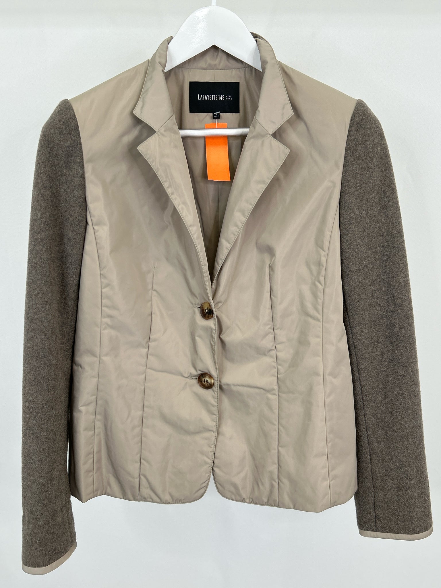 LAFAYETTE 148 Size 6 Grey Women Jacket