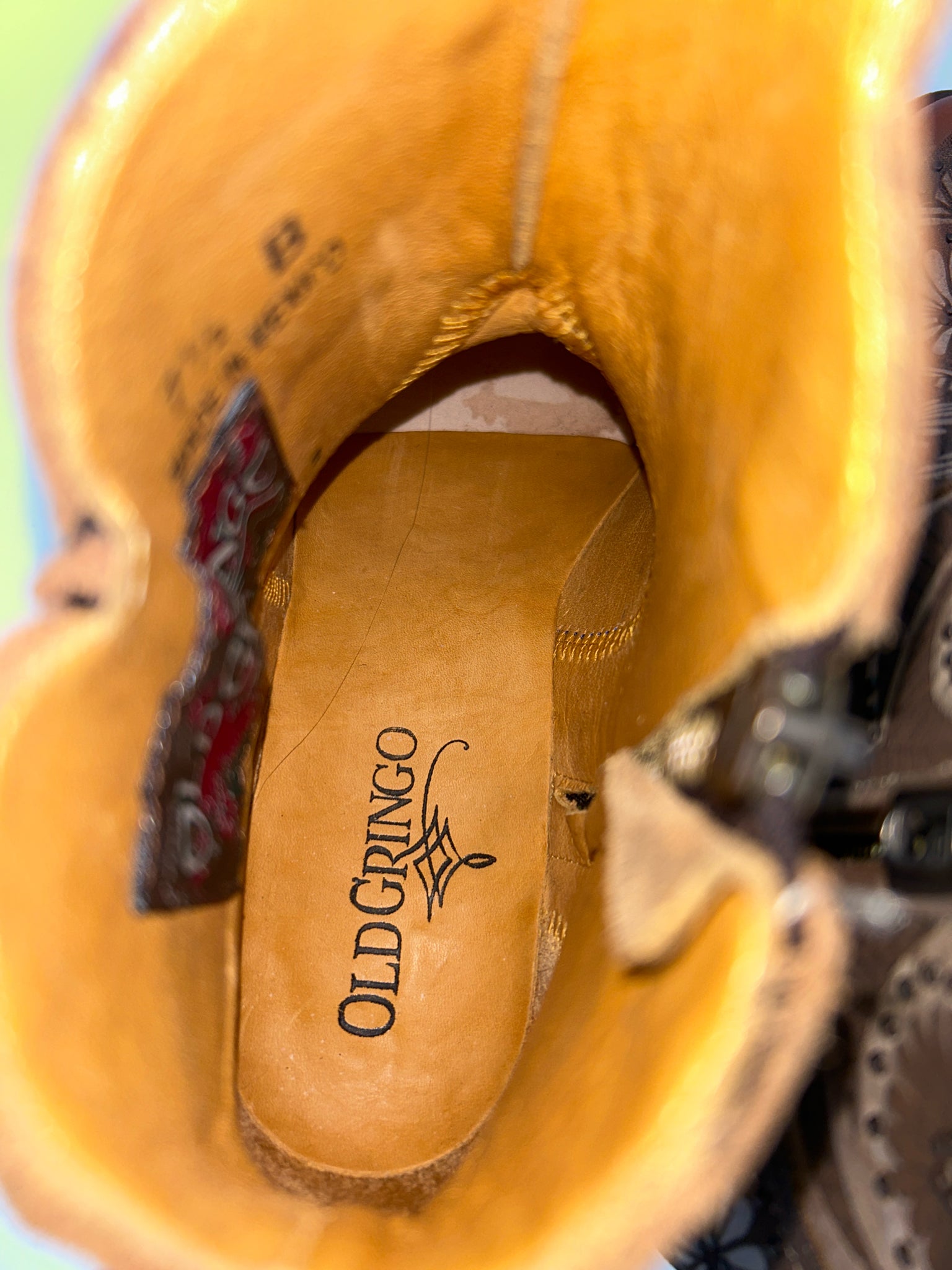 OLD GRINGO Size 7.5B Taupe Women Boots