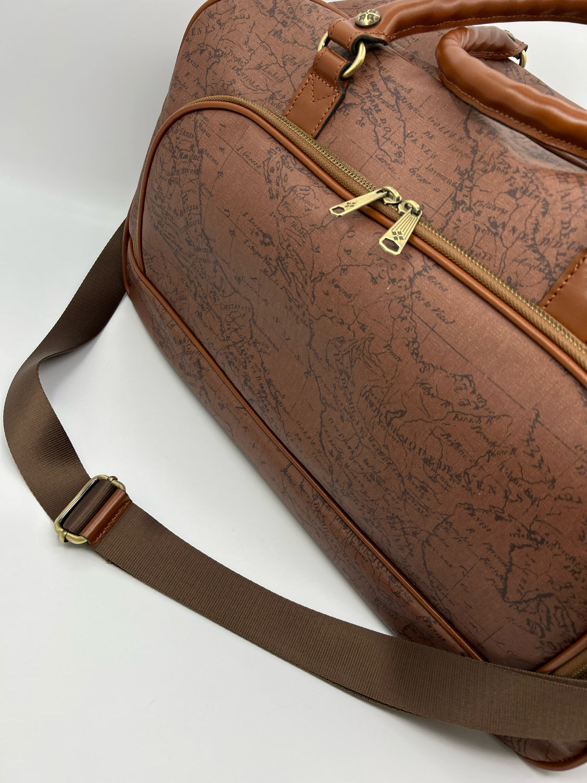 PATRICIA NASH NWT Brown Print Luggage