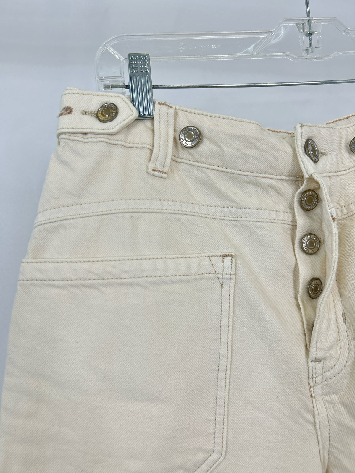 WE THE FREE Size 4/27 CREAM DENIM Women jeans