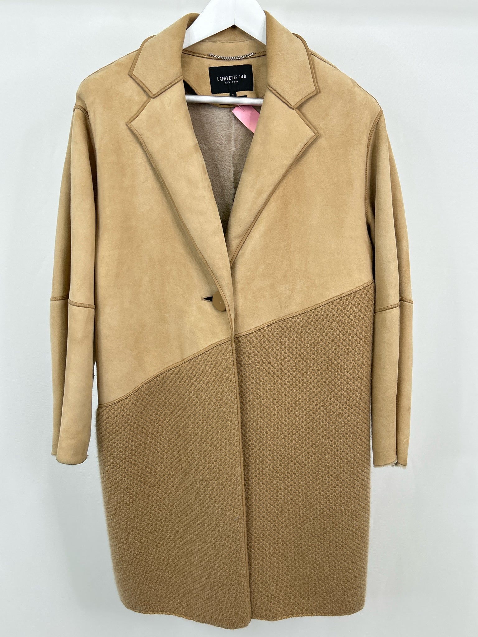 LAFAYETTE 148 Size S Tan Women Coat