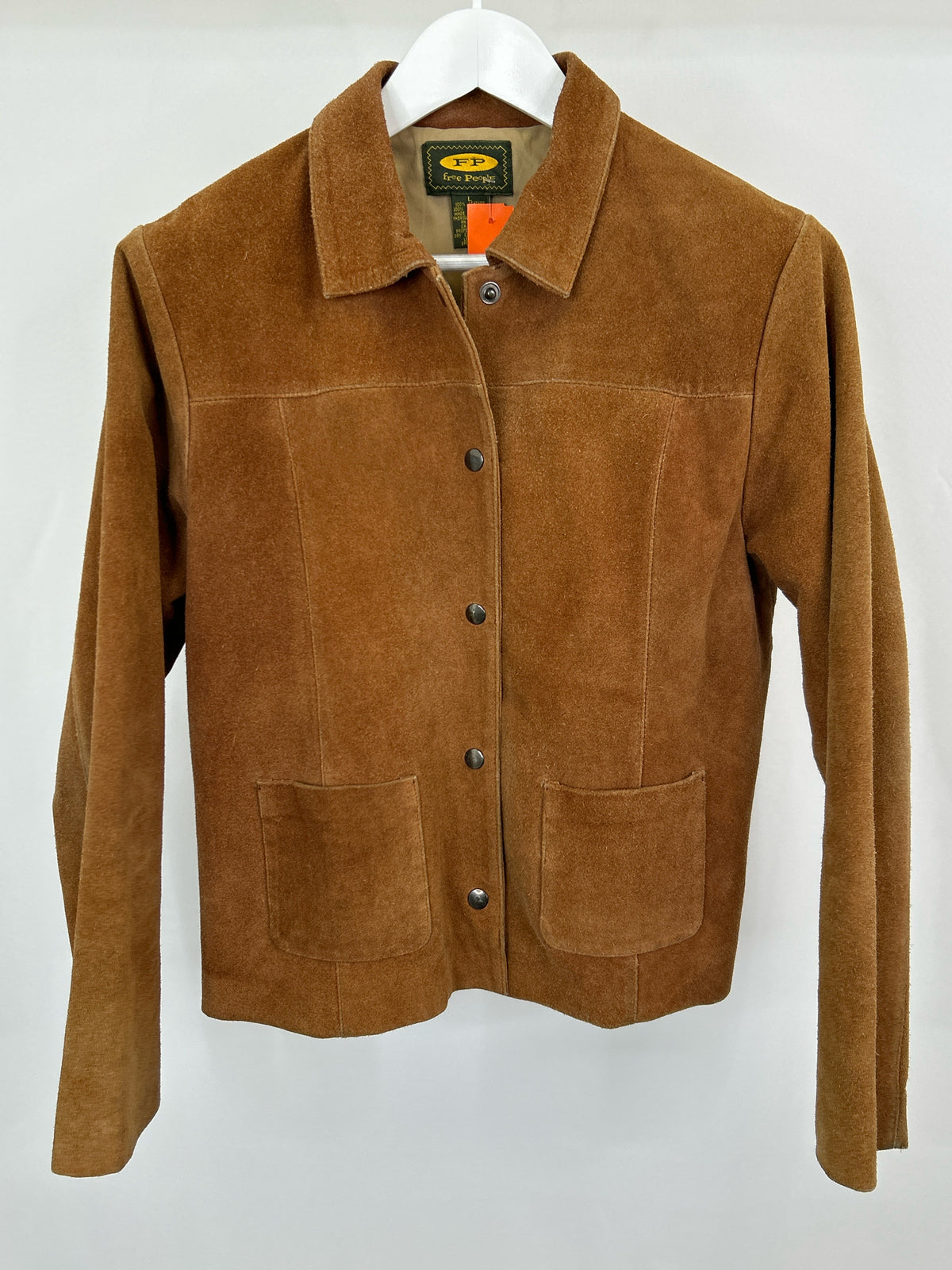 FREE PEOPLE Size L Tan Women Jacket