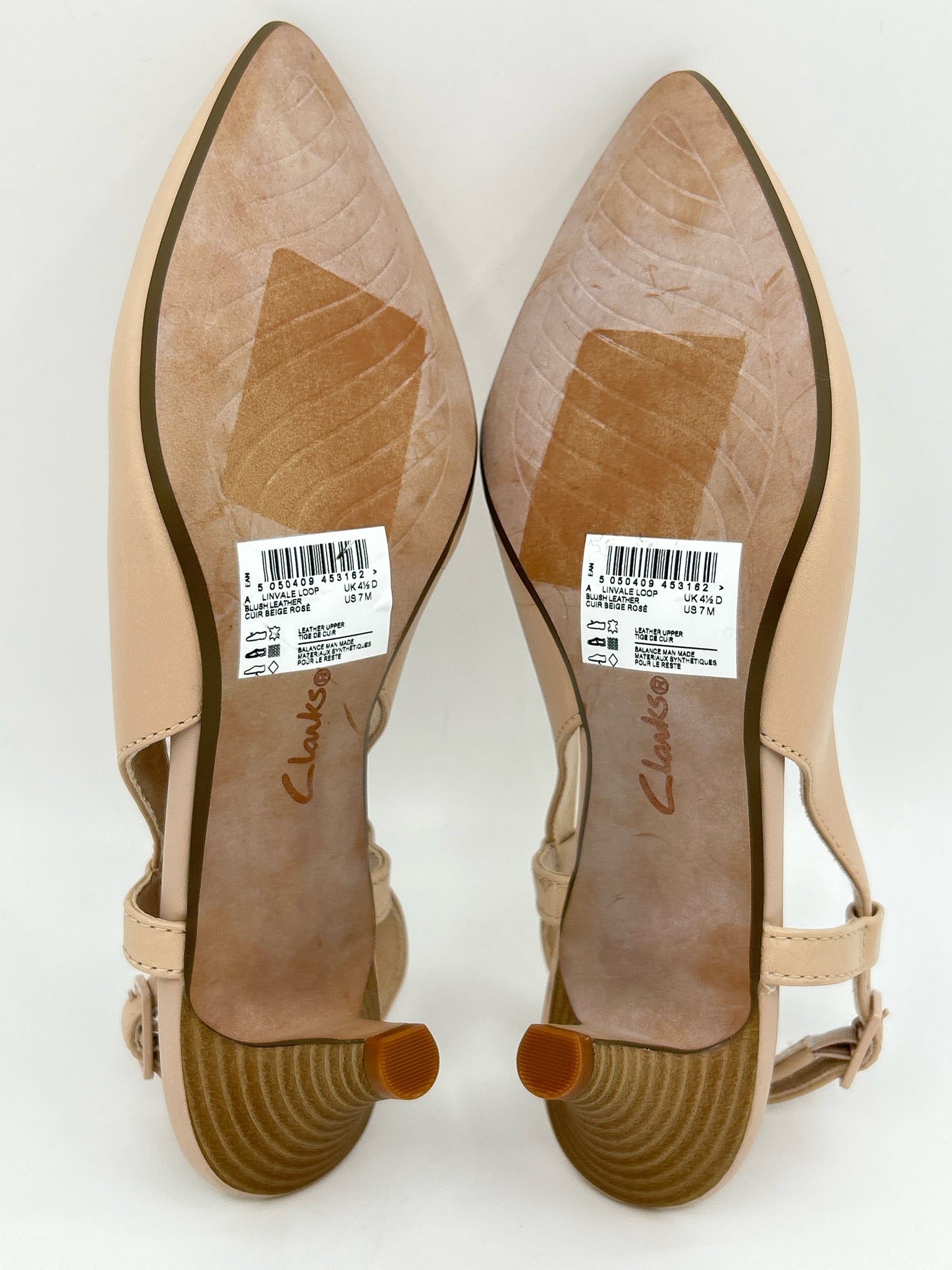 COLLECTION BY CLARKS Size 7M Blush Women Pumps NWT