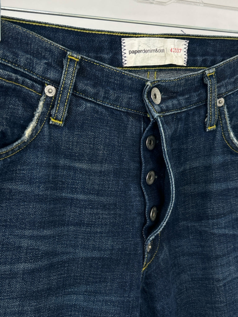 Paper Denim & Cloth Size 31/12 BLUE DENIM Women's jeans
