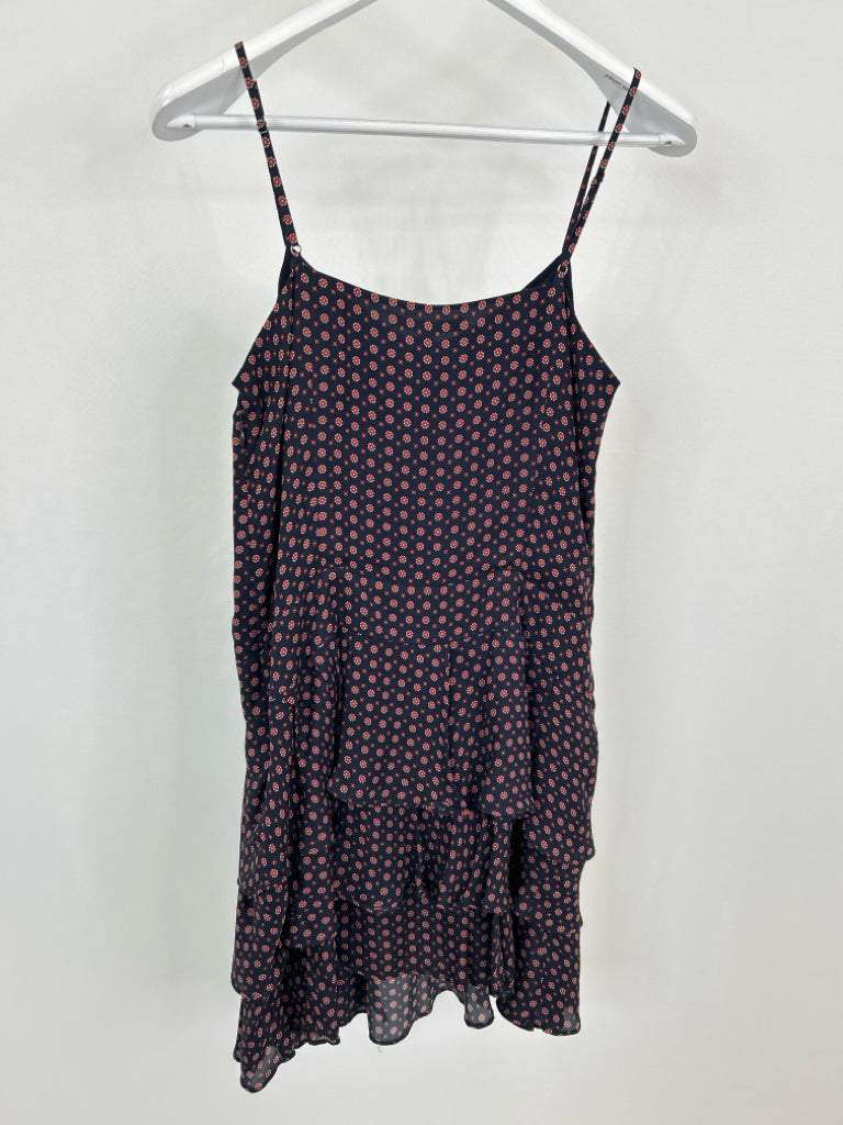 DEREK LAM 10 CROSBY Size 8 NAVY AND RED Women's Dress