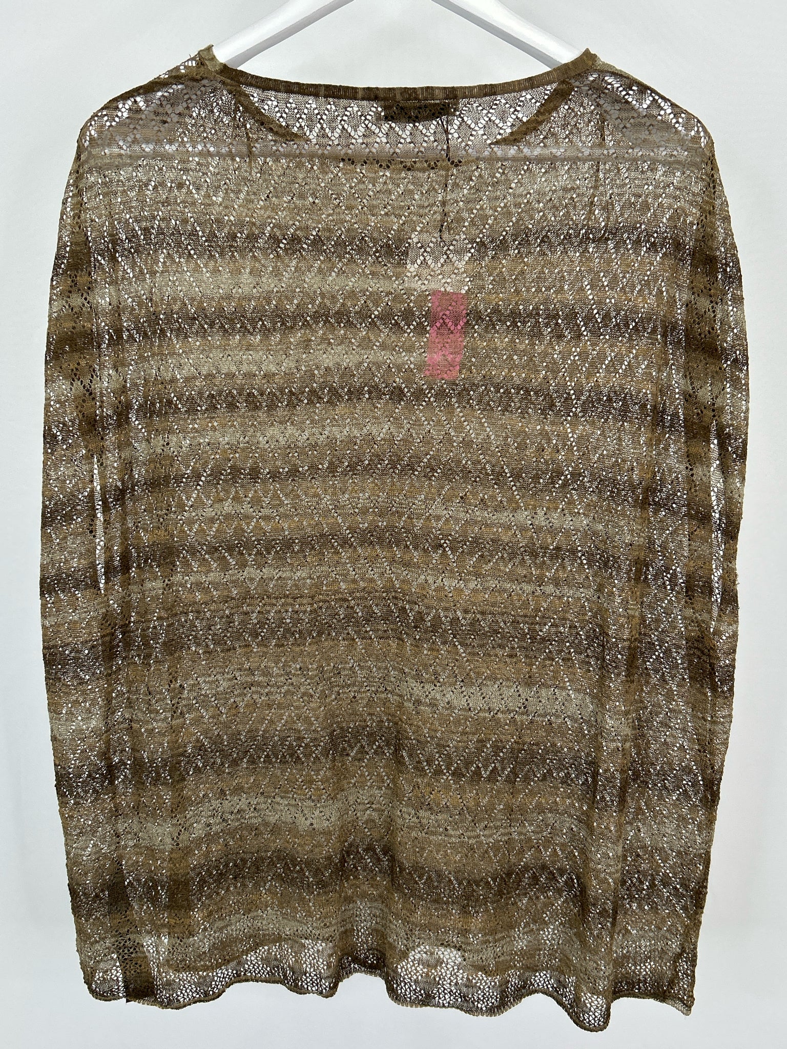 ZARA KNIT Size S Brown Women Top