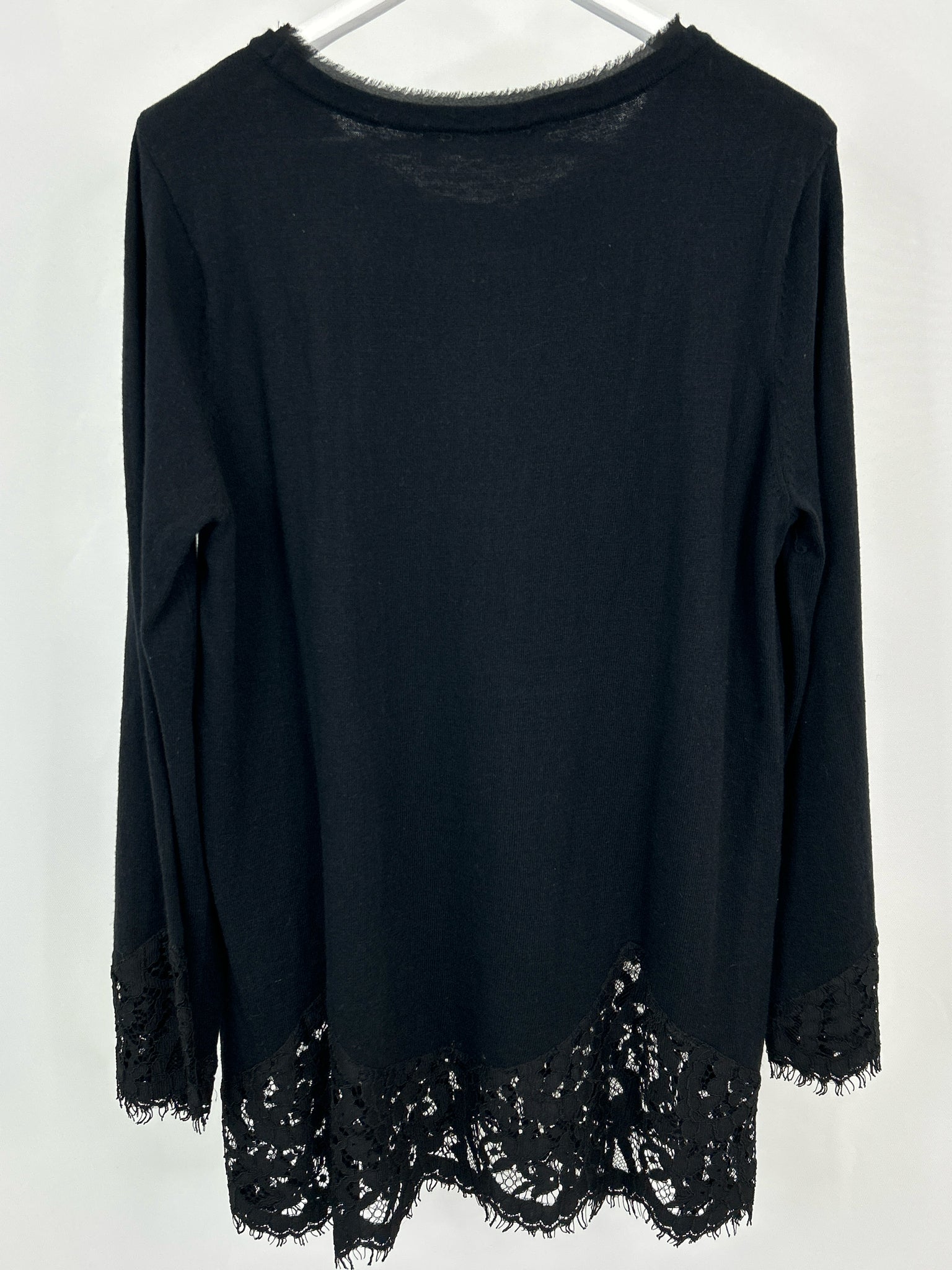 SOFT SURROUNDINGS Size XL Black Women Sweater